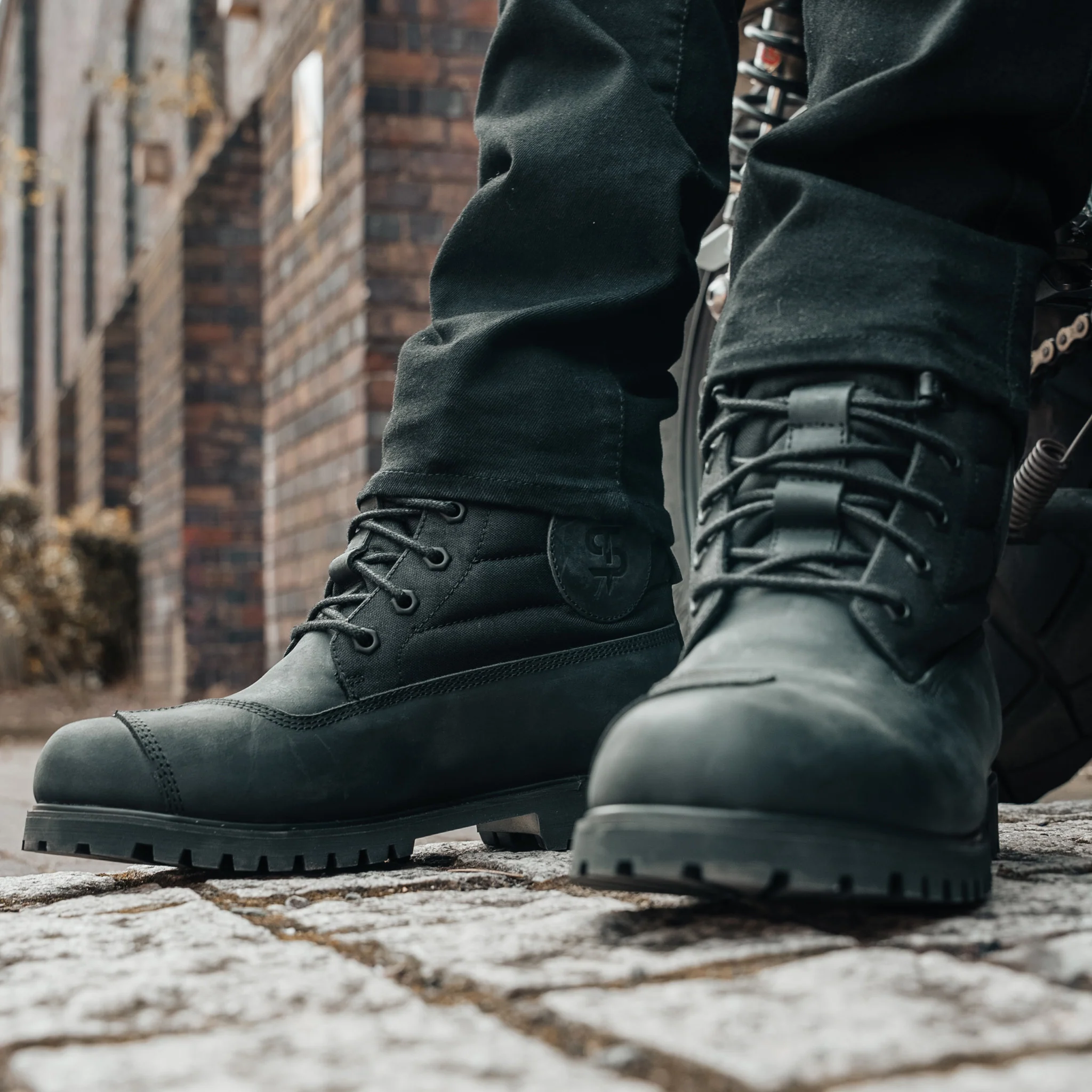 Blackstrike Black Motorcycle Boots - Image 10