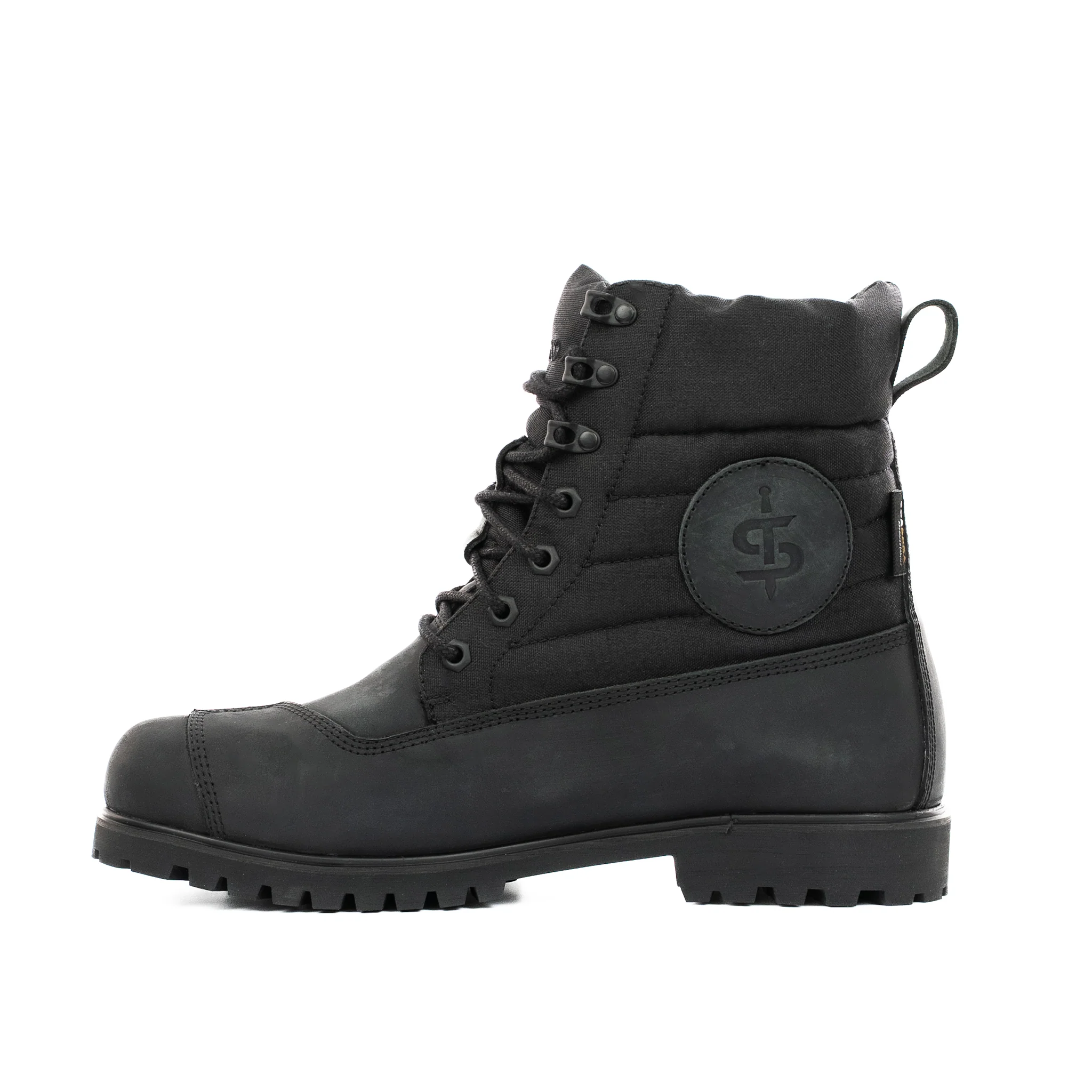 Blackstrike Black Motorcycle Boots - Image 3