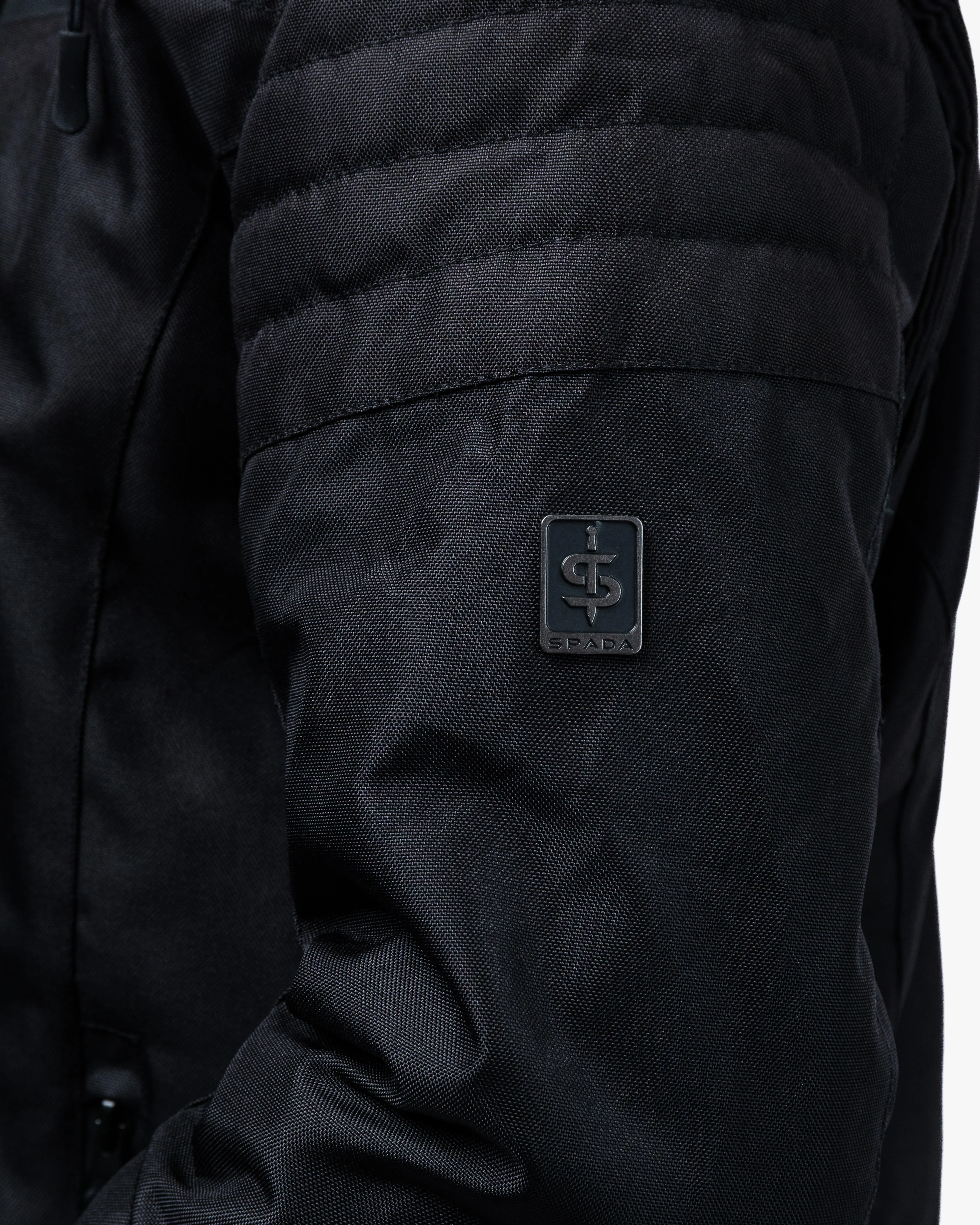 Cafe Flux Black Motorcycle Jacket - Image 7