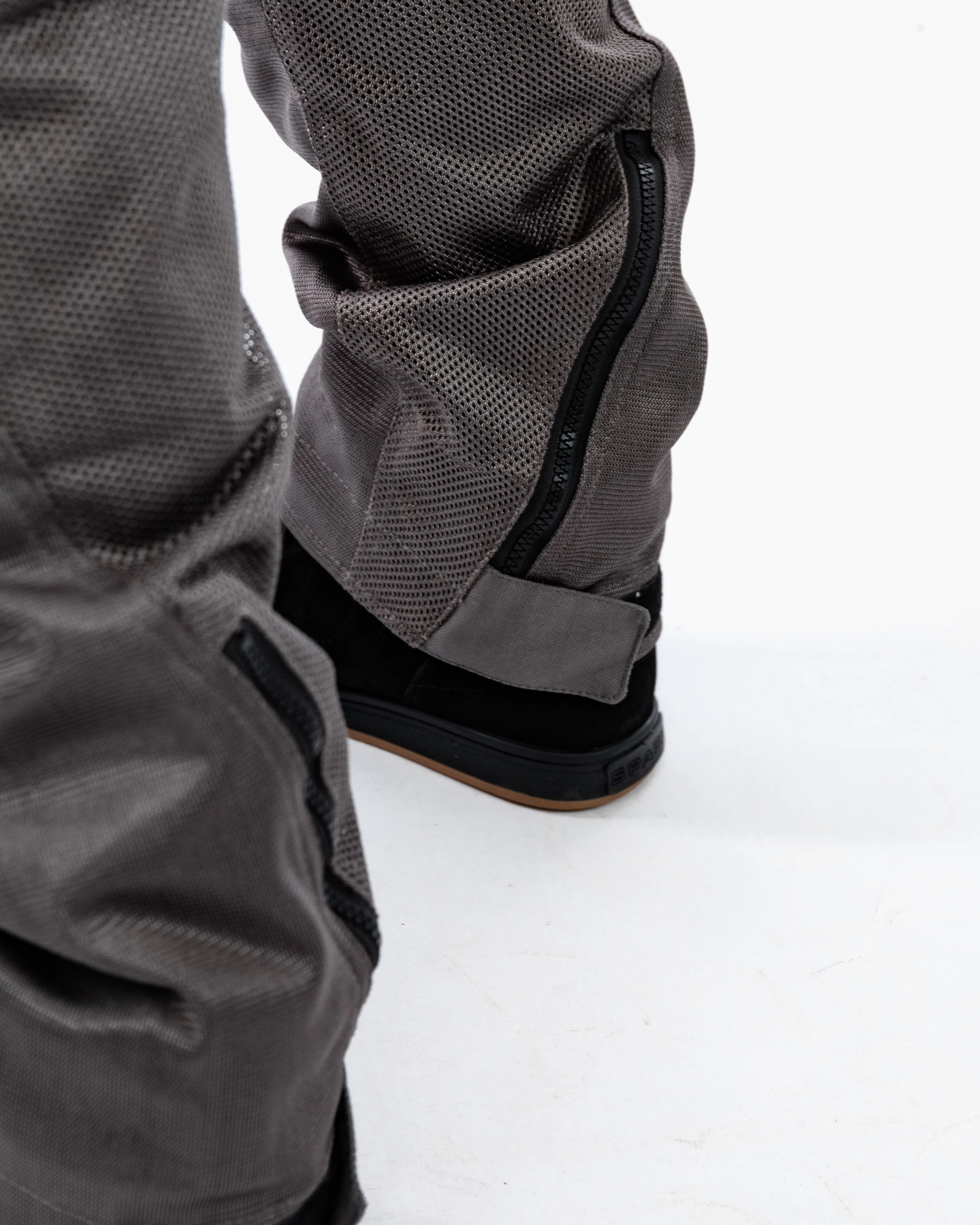 Combat Air Ultimate Grey Ventilated Motorcycle Trousers - Image 9