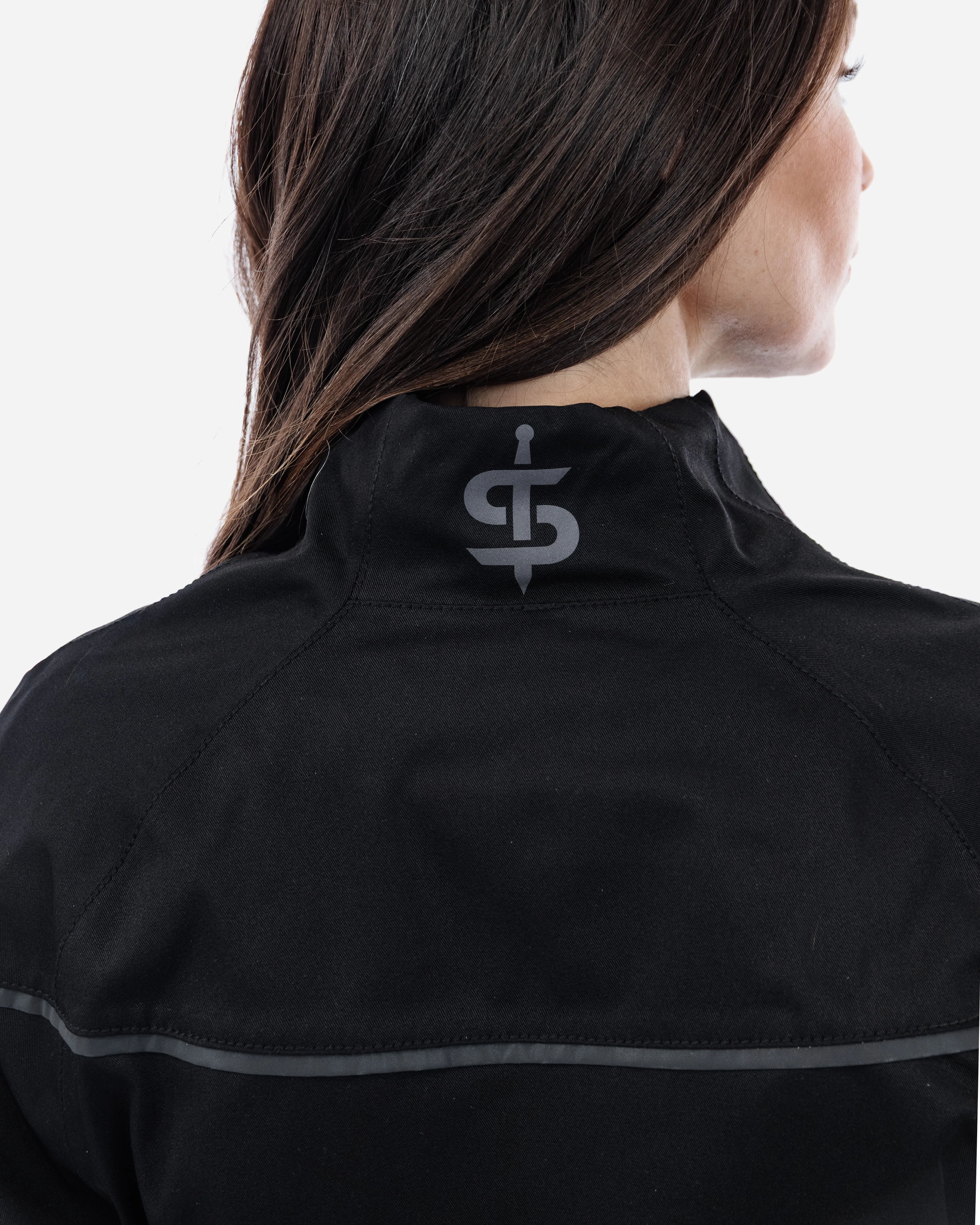 Dash Black Ladies Motorcycle Jacket - Image 6