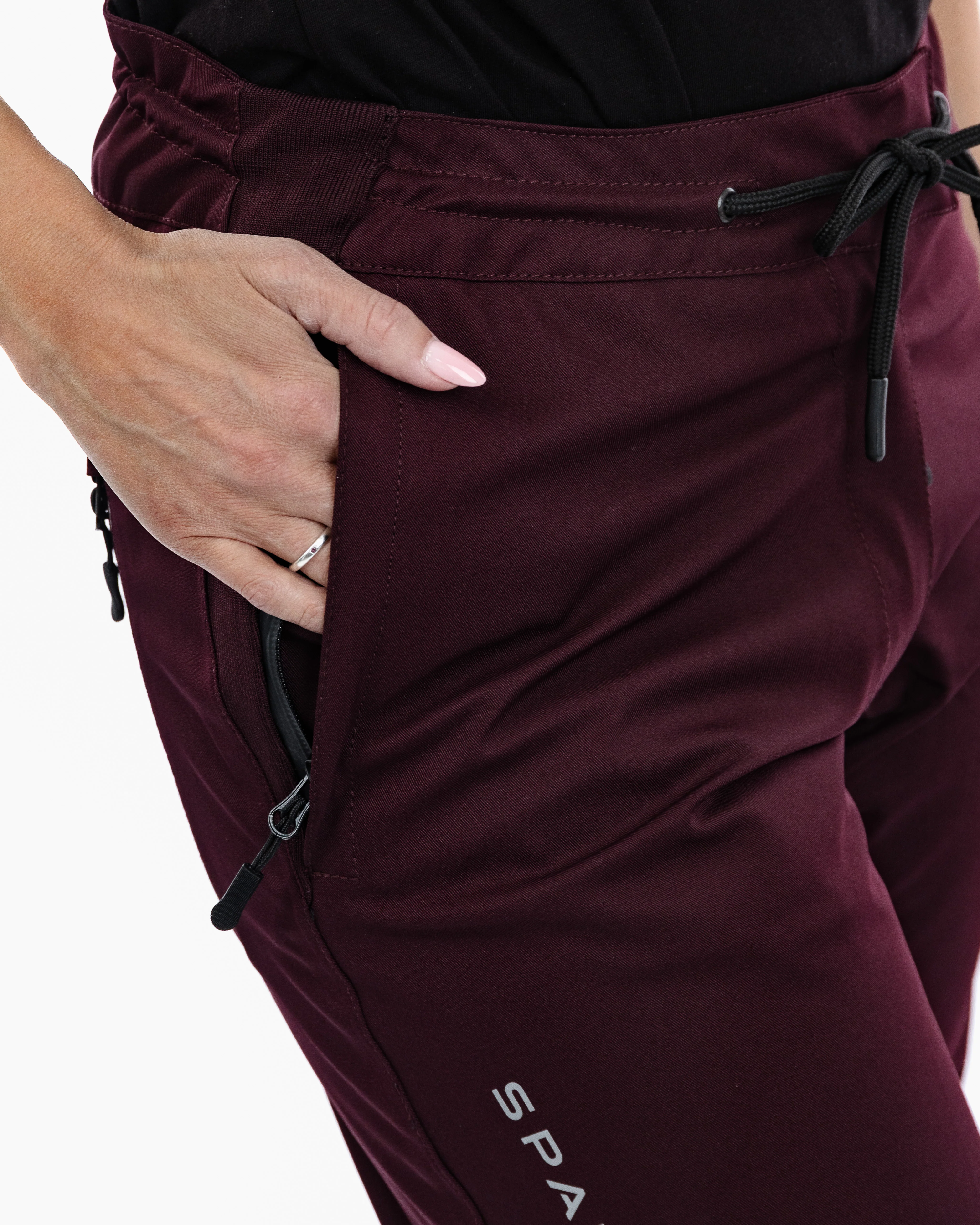 Dash Ladies Port Red Trousers - Image 5