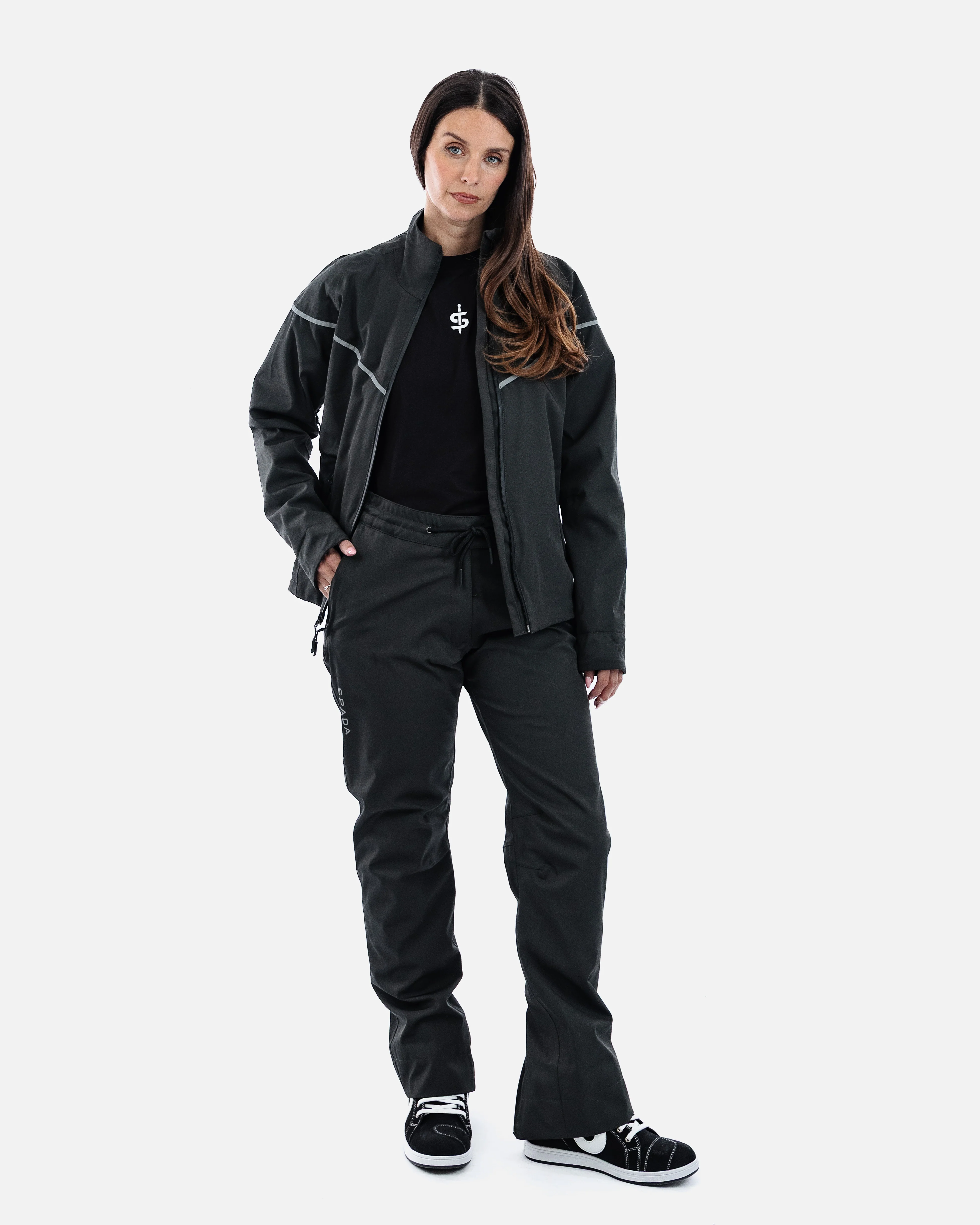 Dash Unexplored Grey Ladies Motorcycle Jacket - Image 13