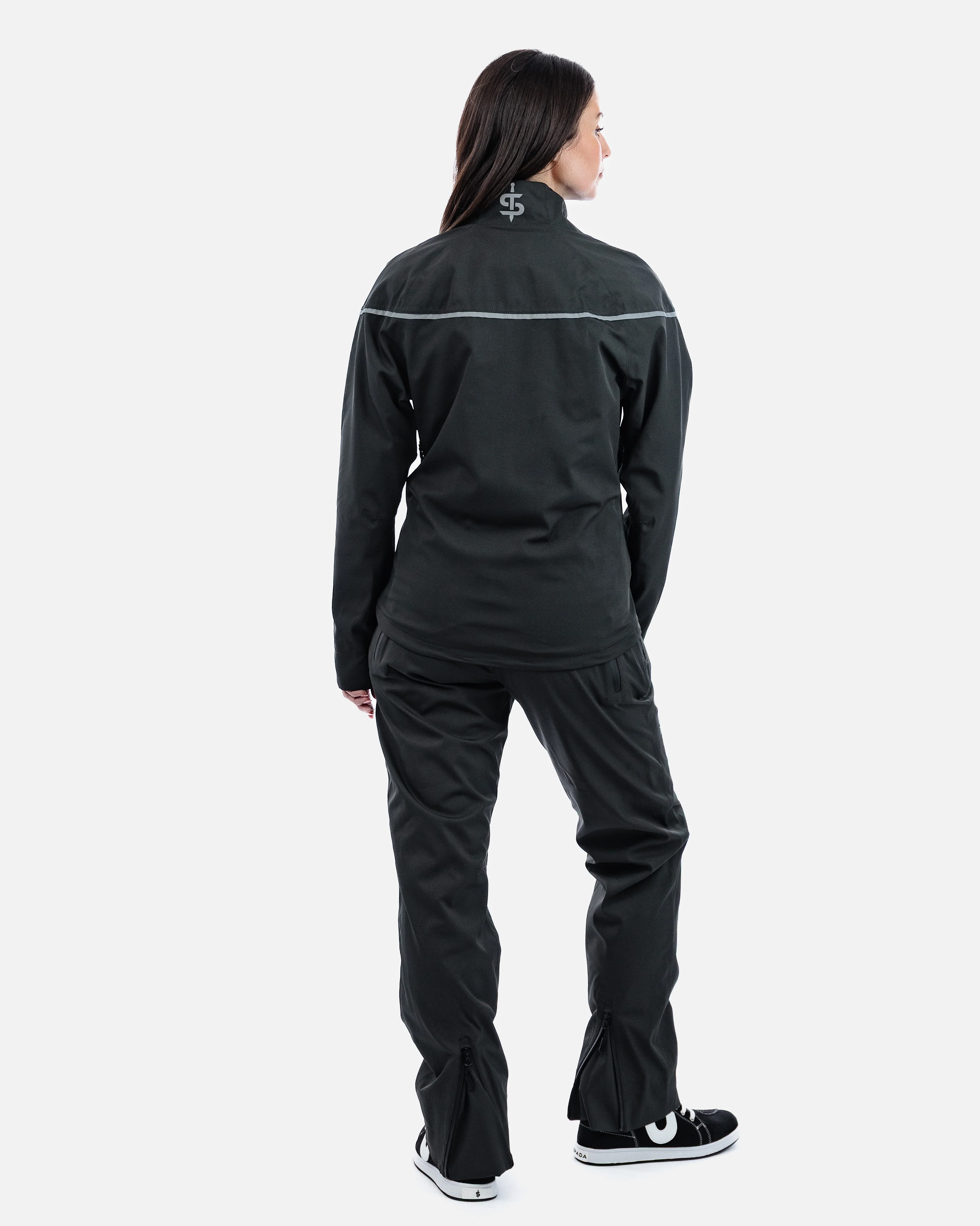 Dash Unexplored Grey Ladies Motorcycle Jacket - Image 4