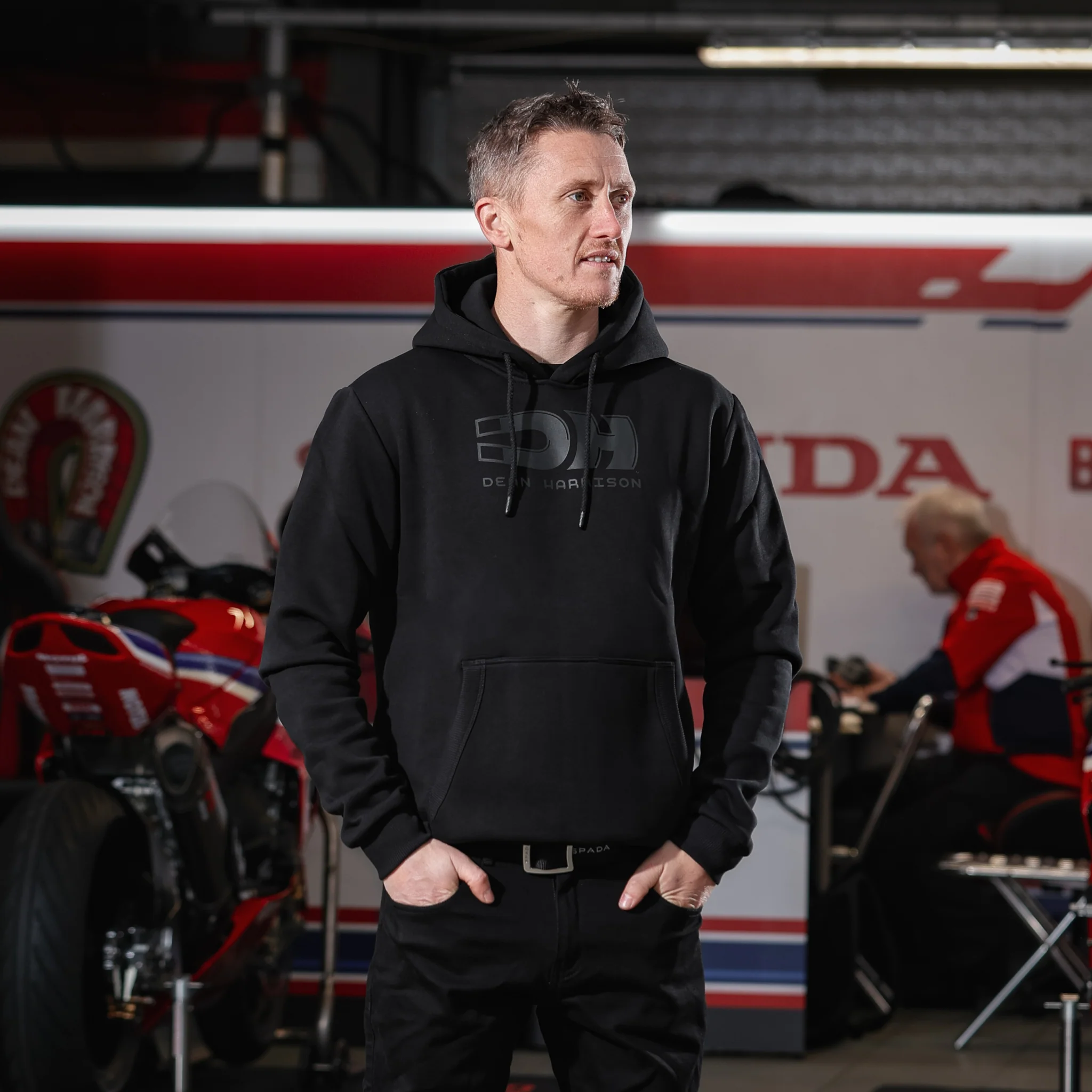 Dean Harrison DH1 Black Hoodie - Image 7