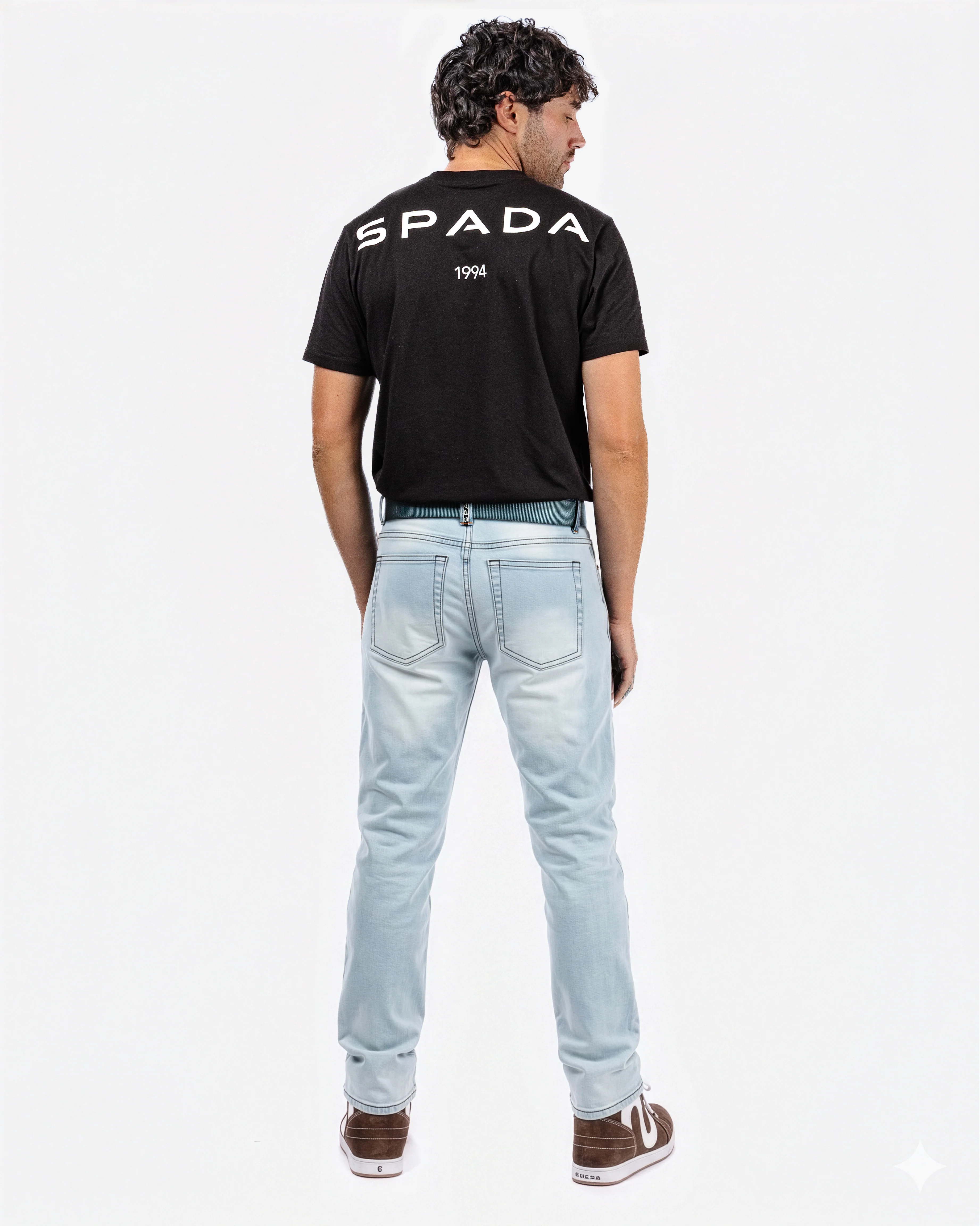 Drifter Mens Beach Blue Motorcycle Jeans - Image 7