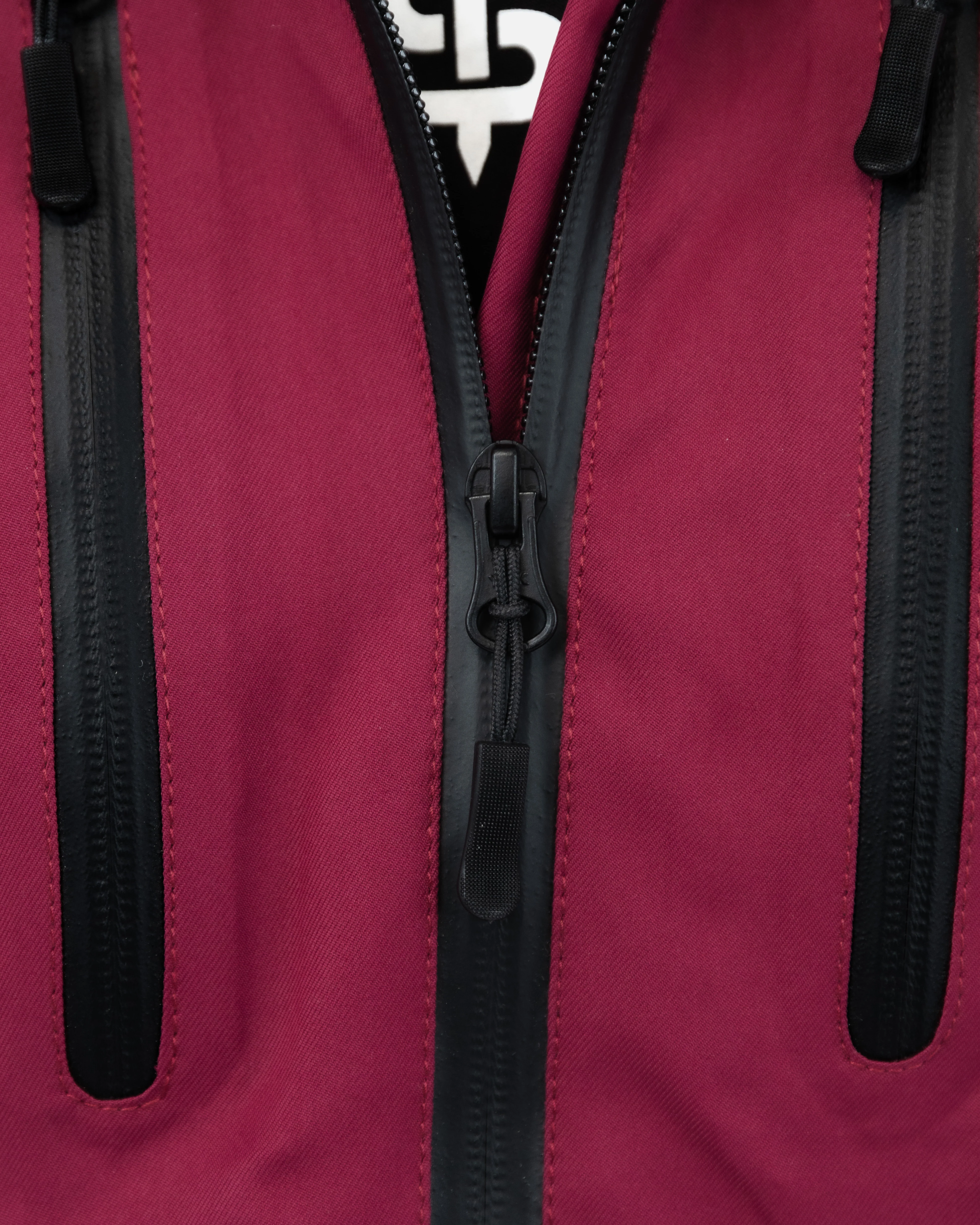 Lula Port Red Ladies Motorcycle Jacket - Image 8