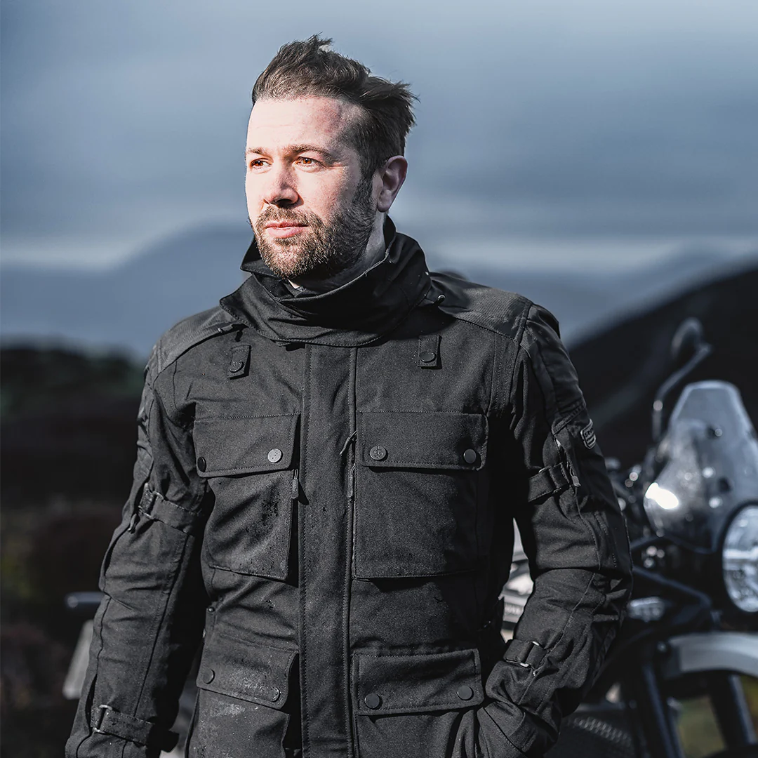 Muramasa Black Waterproof Motorcycle Jacket - Image 21