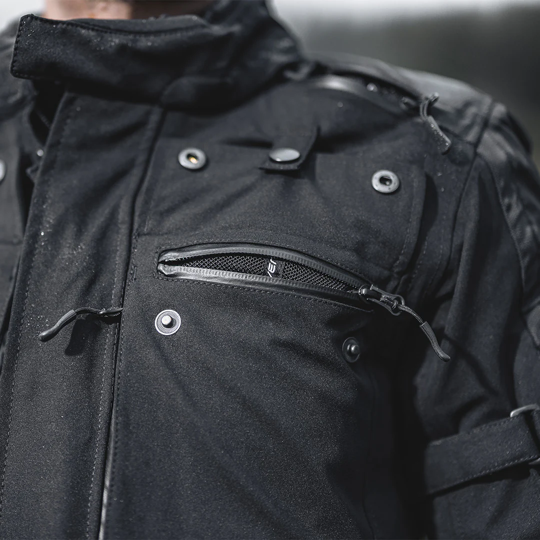 Muramasa Black Waterproof Motorcycle Jacket - Image 23