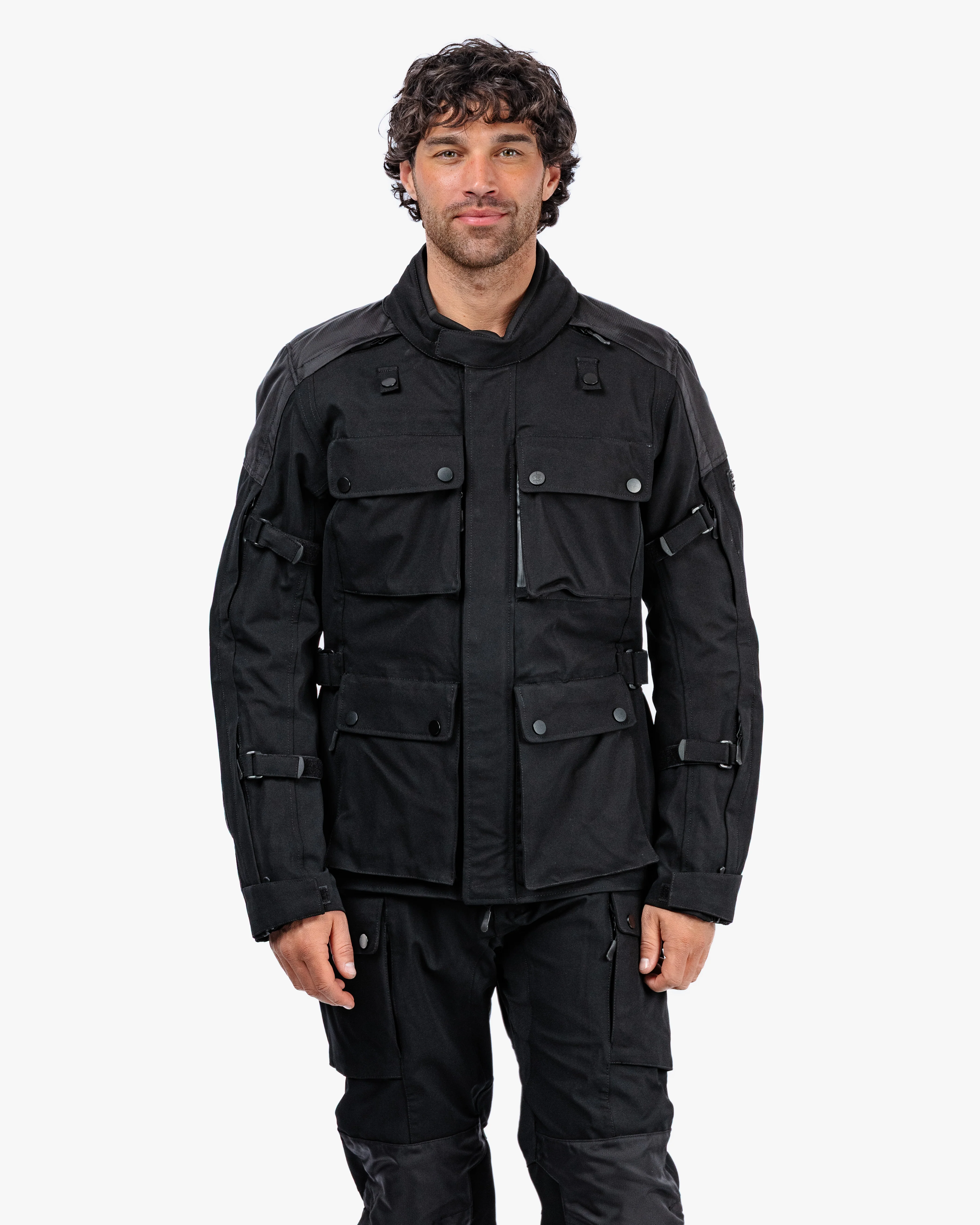 Muramasa Black Waterproof Motorcycle Jacket - Image 6