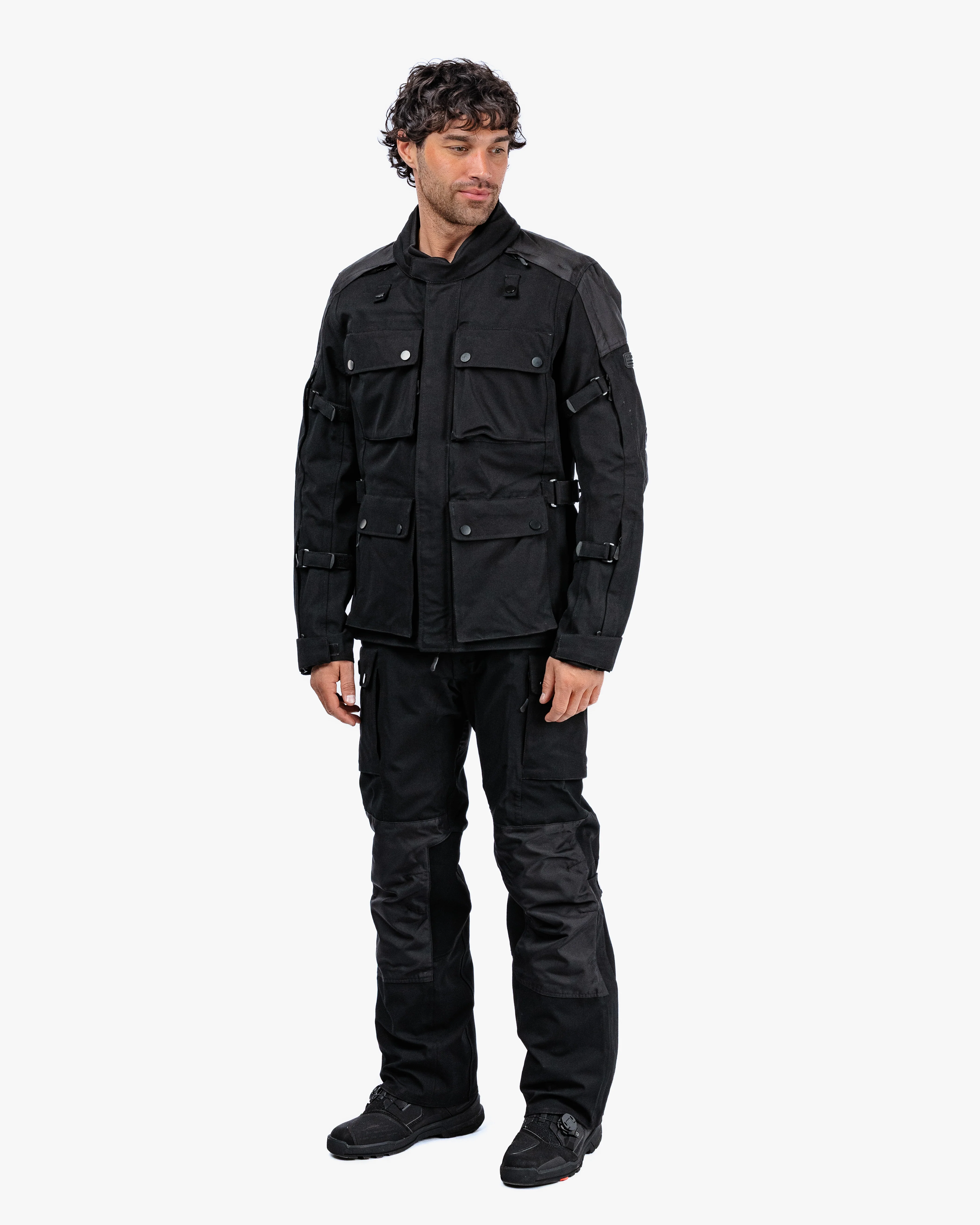 Muramasa Black Waterproof Motorcycle Jacket - Image 7