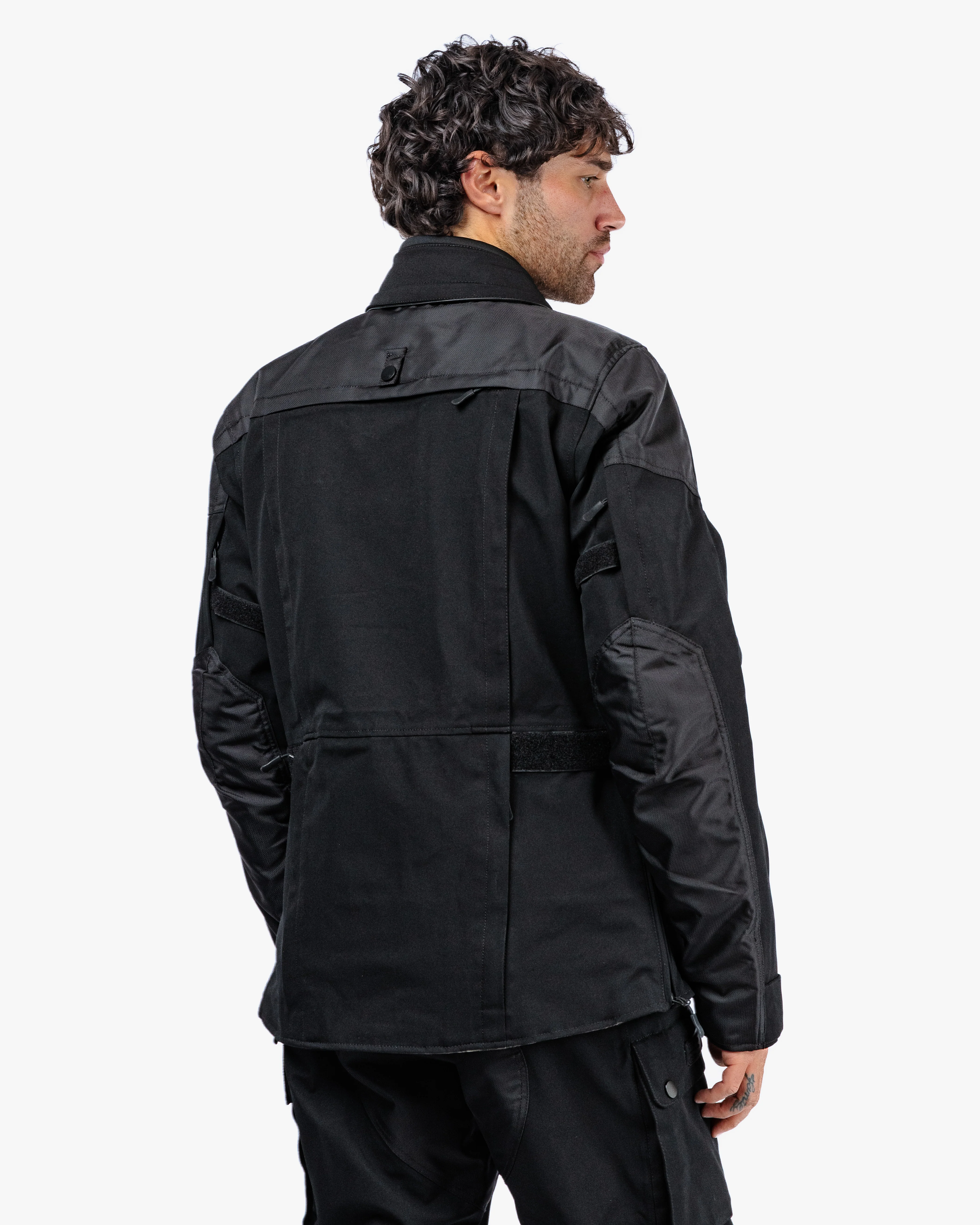 Muramasa Black Waterproof Motorcycle Jacket - Image 8