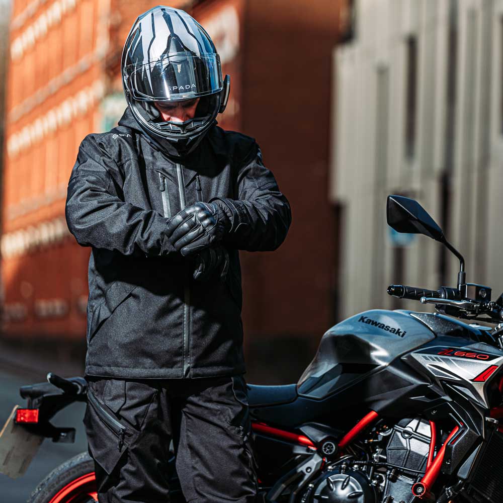 Nodachi Black Motorcycle Jacket - Image 18