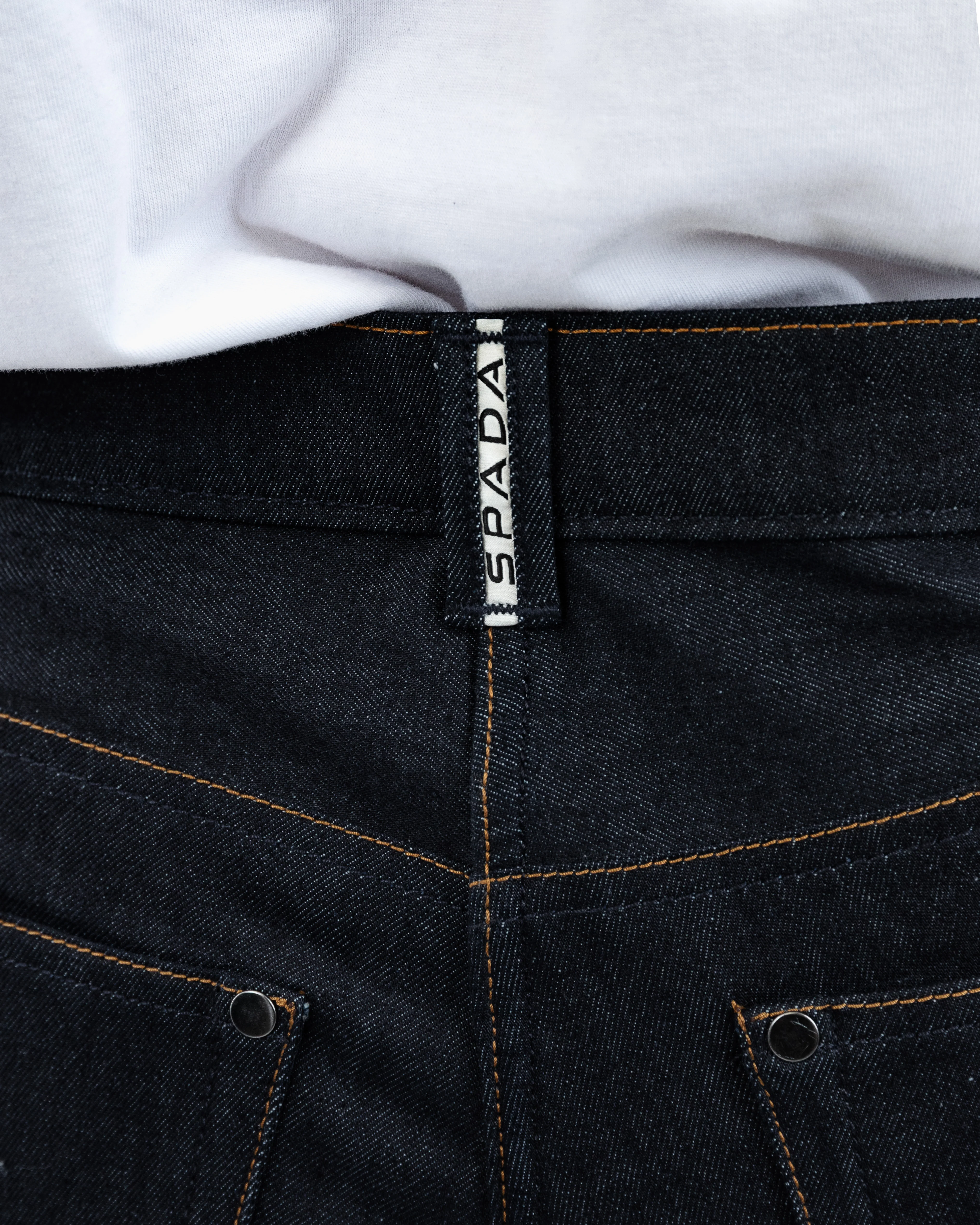 Ronin Ladies Raw Indigo Motorcycle Jeans - Image 4