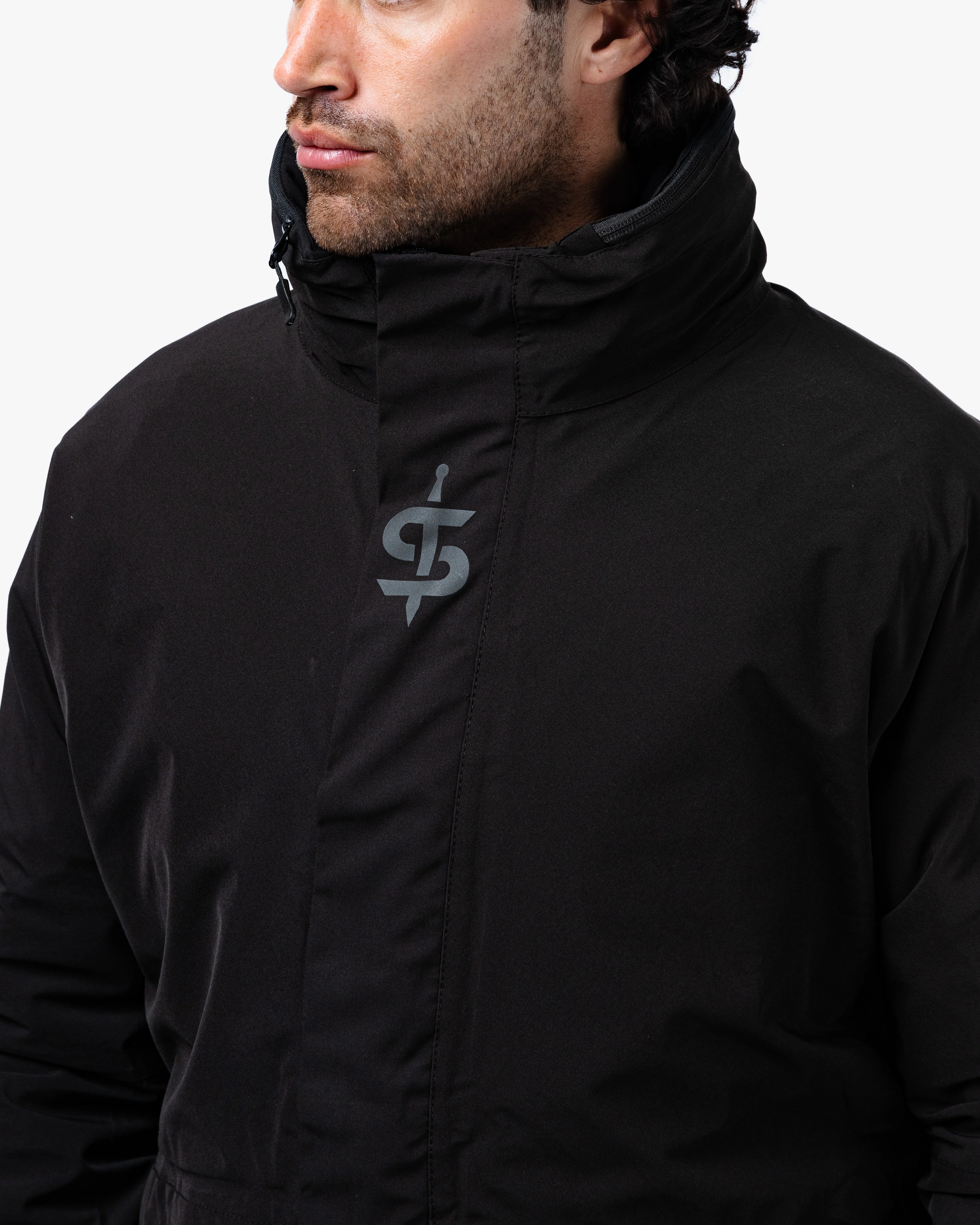 Acqua Shield Black Waterproof Jacket - Image 3