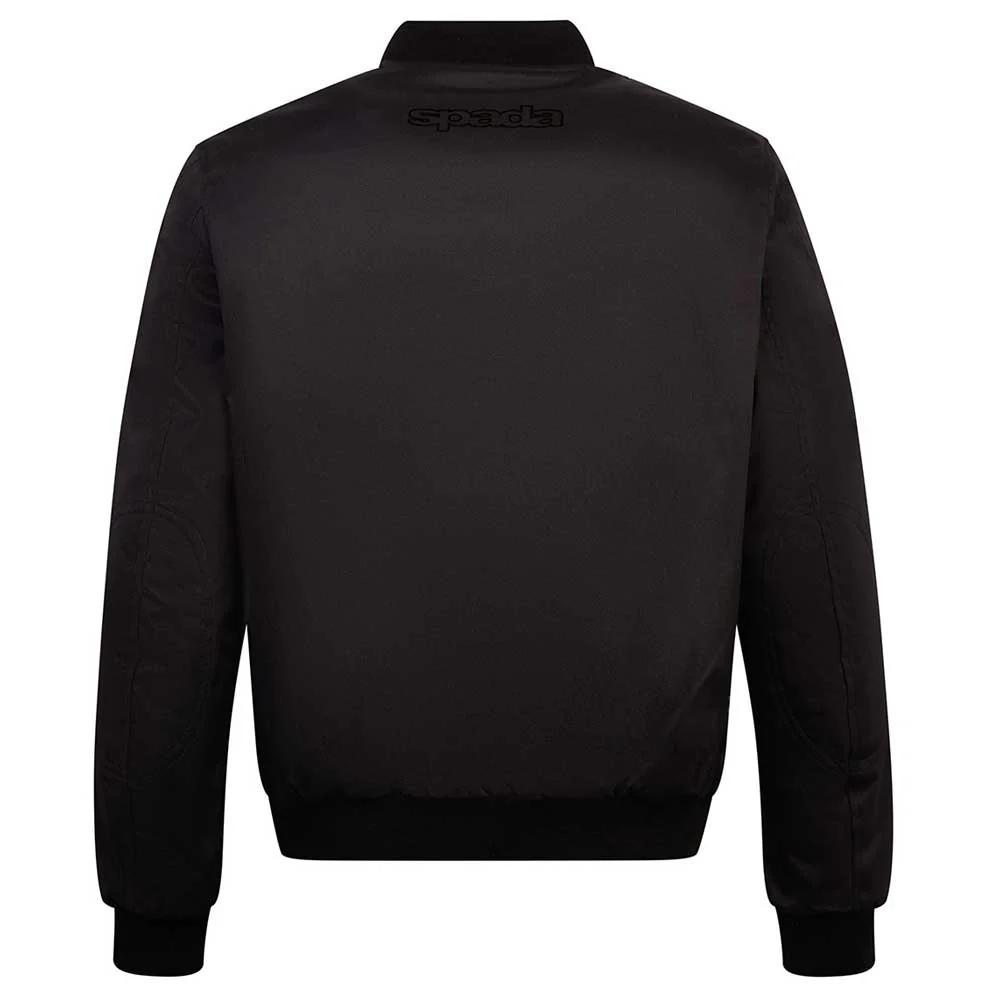 Airforce 1 Black Motorcycle Bomber Jacket - Image 3