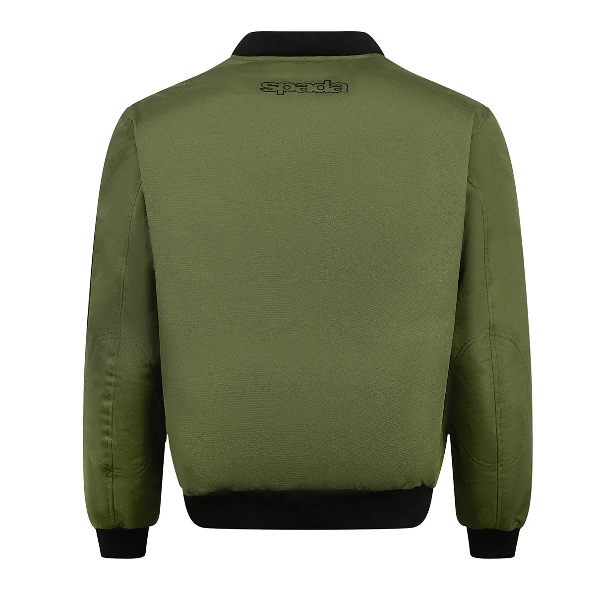 Airforce 1 Olive Green Motorcycle Bomber Jacket - Image 3