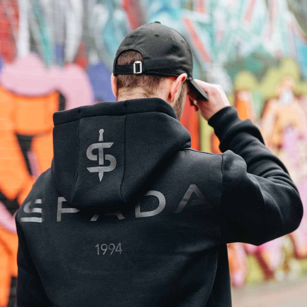 Spada Black Hoodie - Image 7