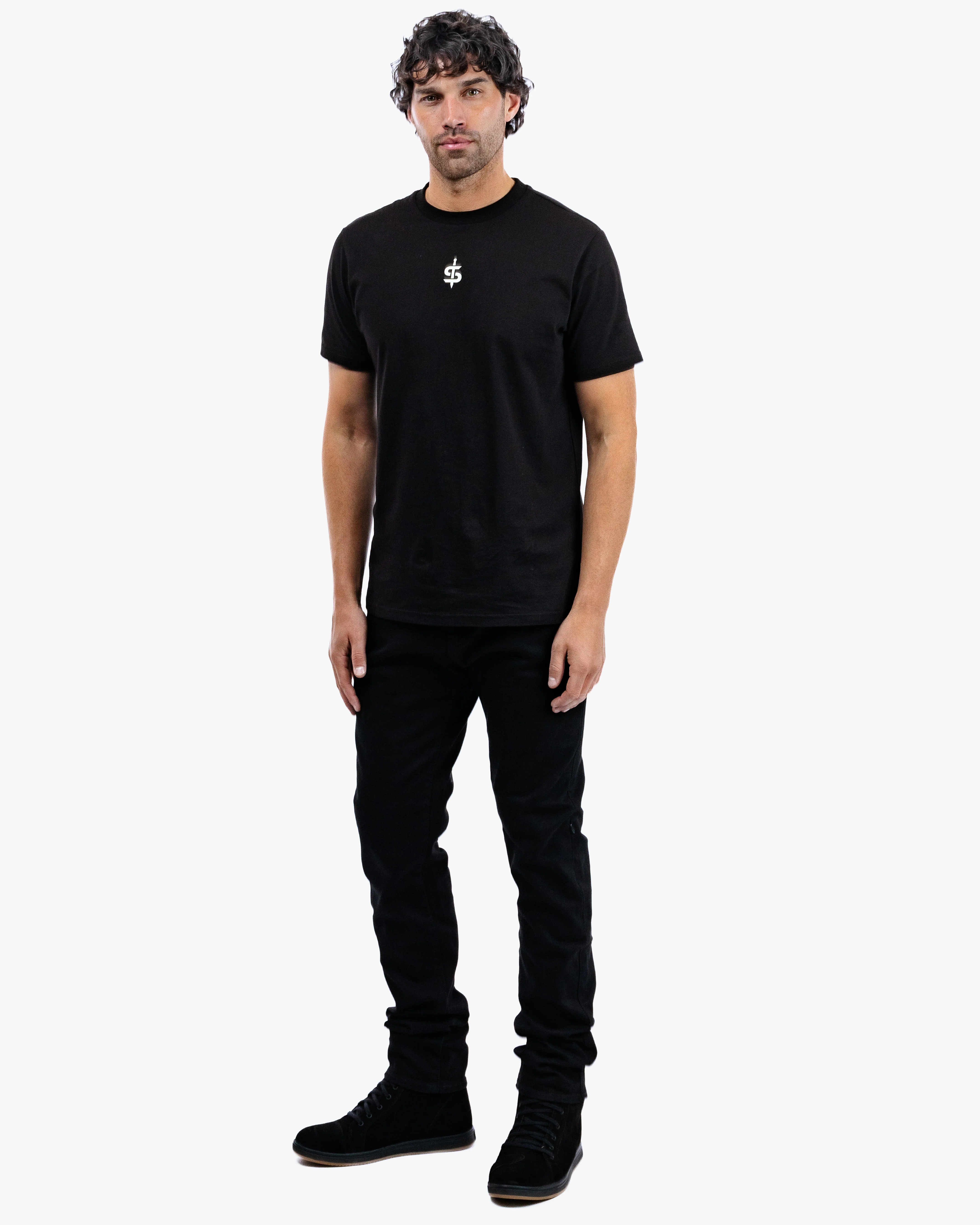 Spada Black T-Shirt - Image 4