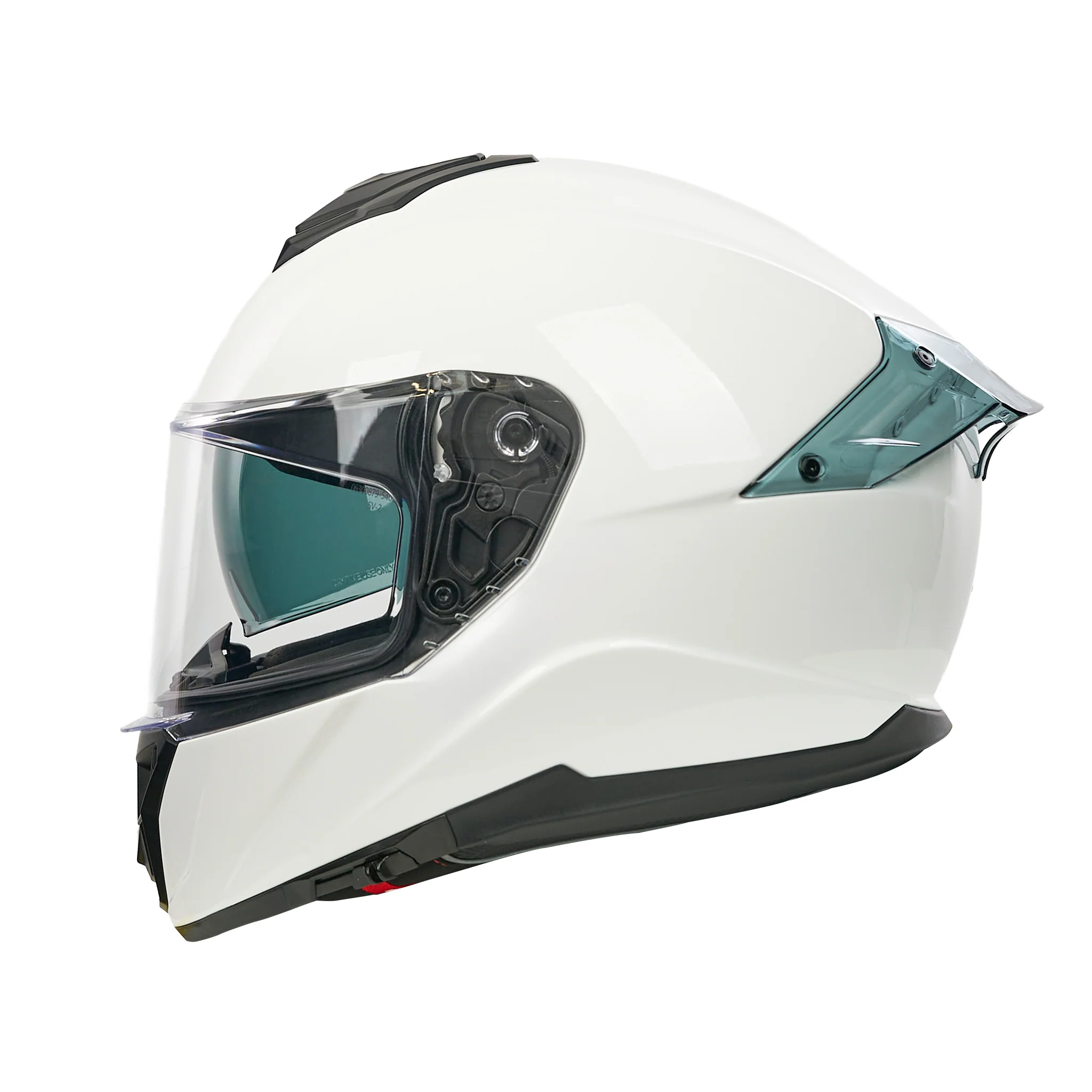 Blade White Full Face Motorbike Helmet