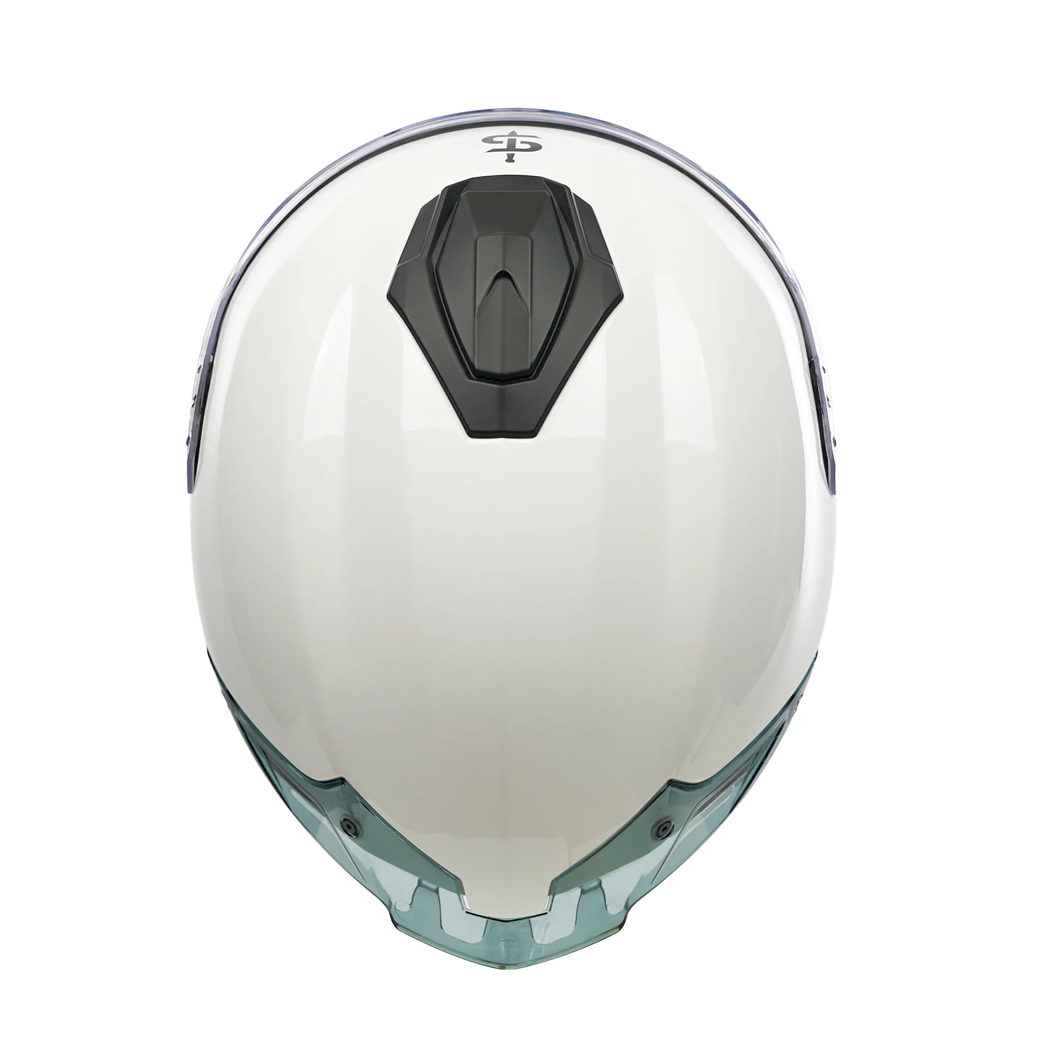 Blade White Full Face Motorbike Helmet - Image 5