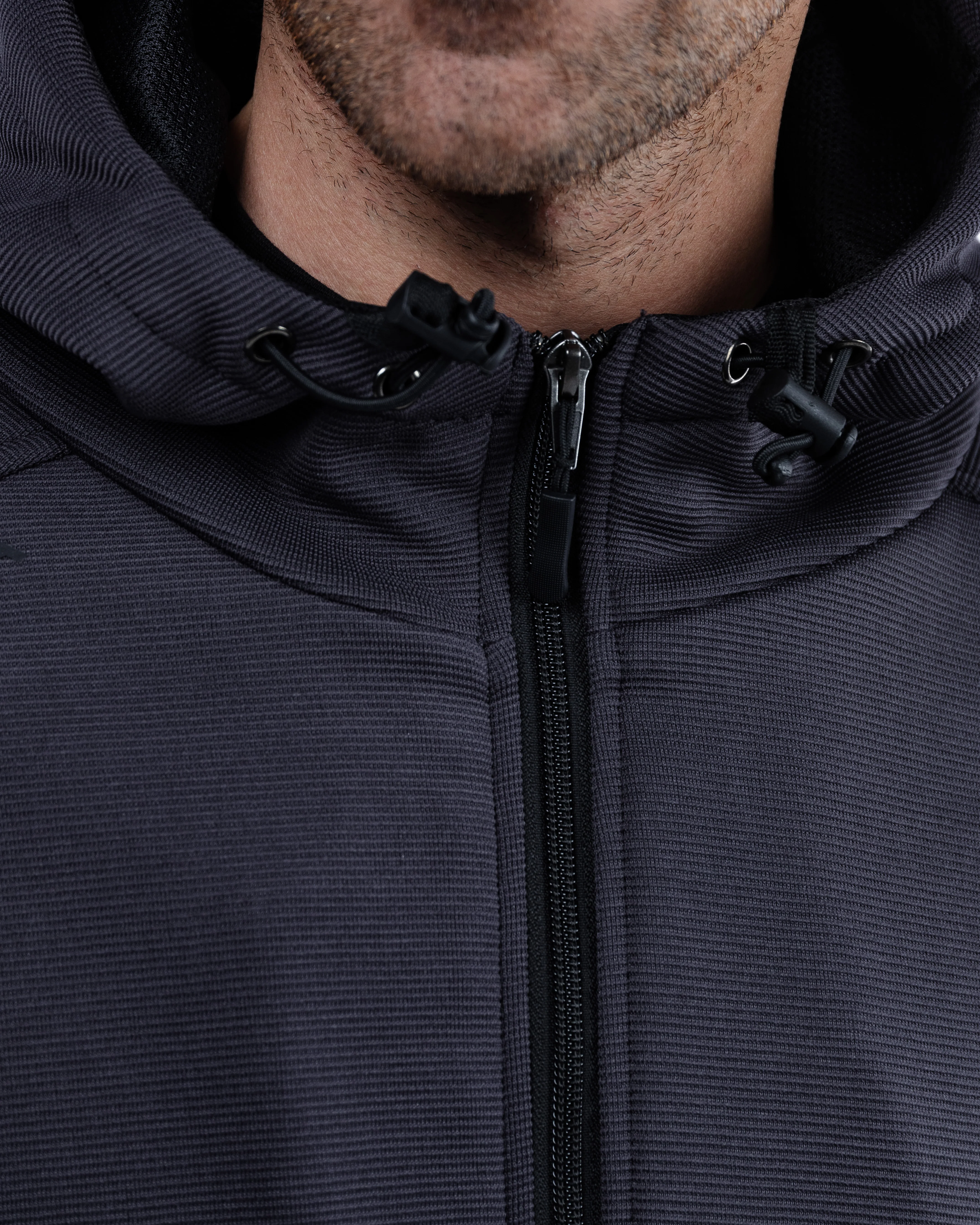 Blade Grey Turbulence Zip Up Unisex Motorcycle Hoodie - Image 11