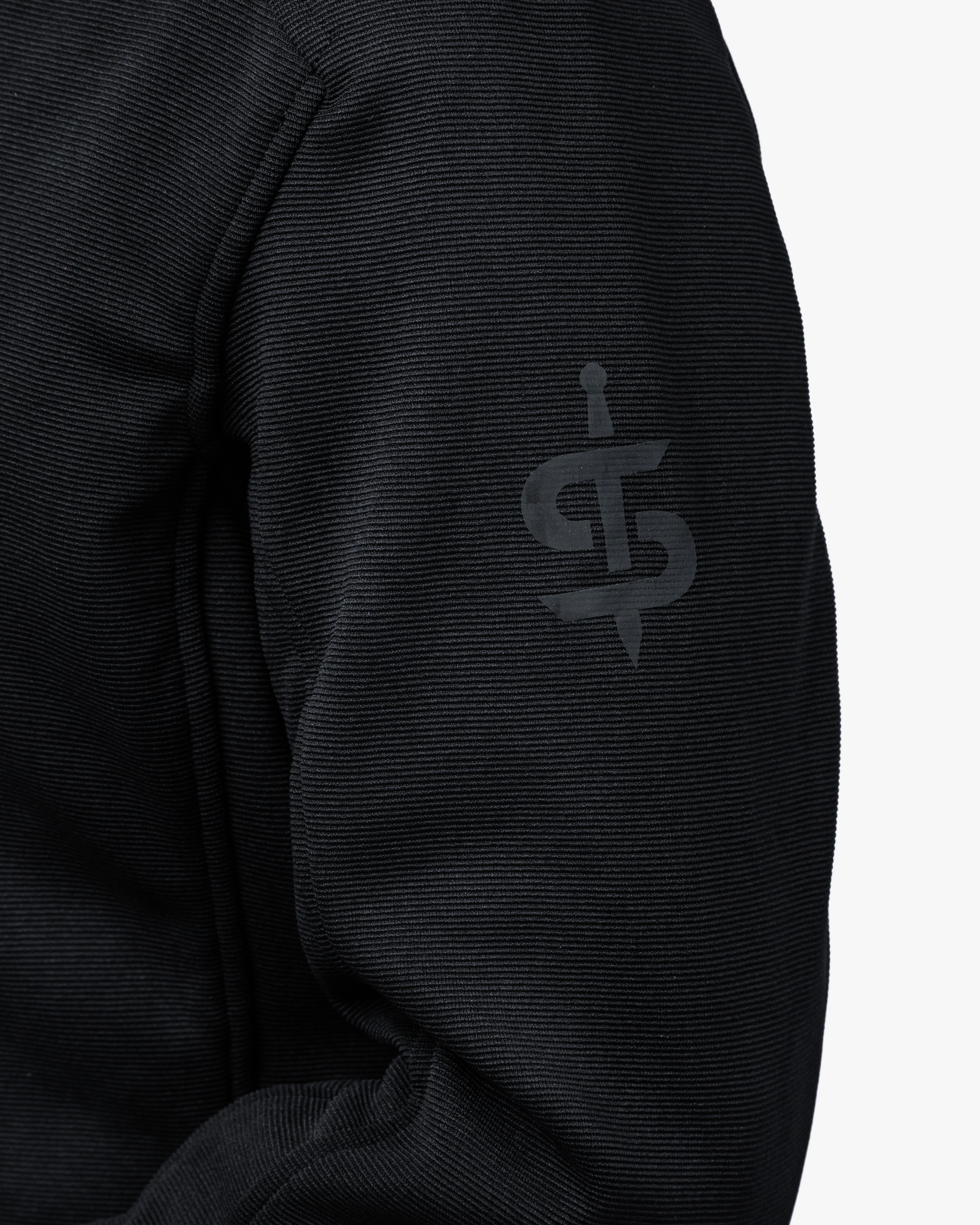 Blade Black Zip Up Unisex Motorcycle Hoodie - Image 6