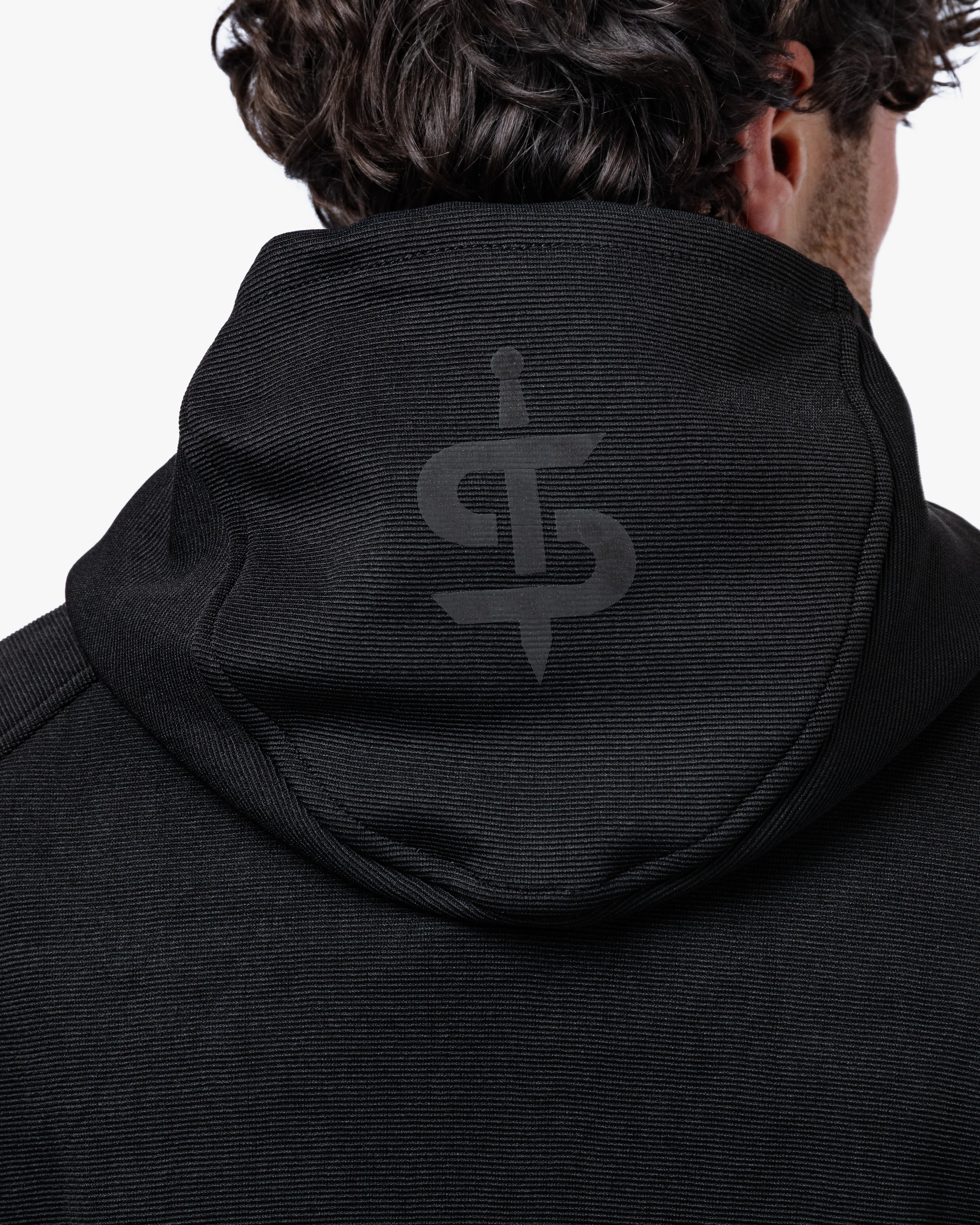 Blade Black Zip Up Unisex Motorcycle Hoodie - Image 7