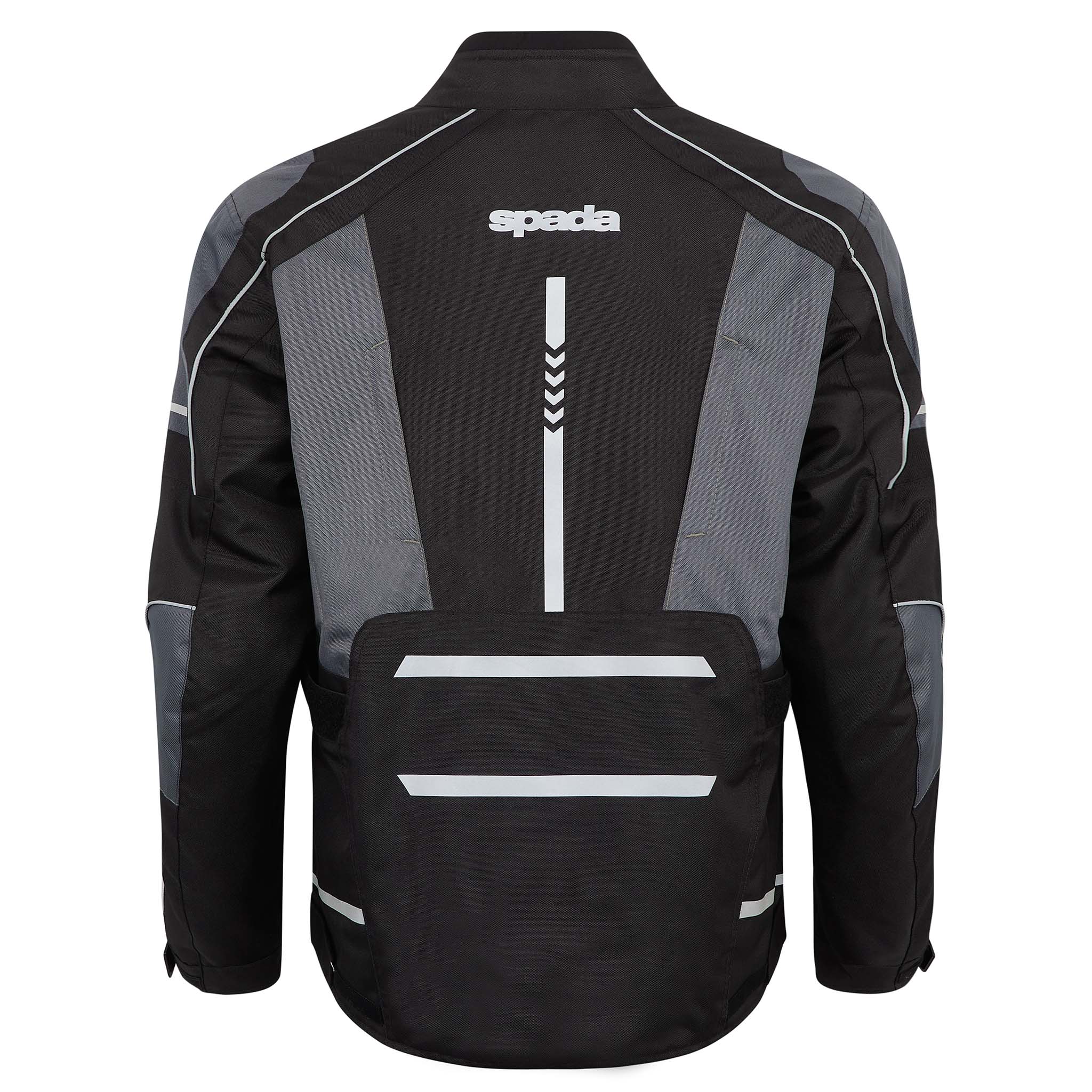 City Nav Black Motorcycle Jacket - Image 3