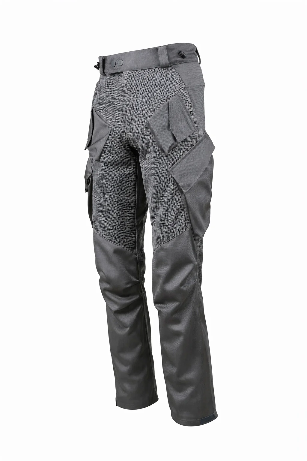 Combat Air Ultimate Grey Ventilated Motorcycle Trousers - Image 13