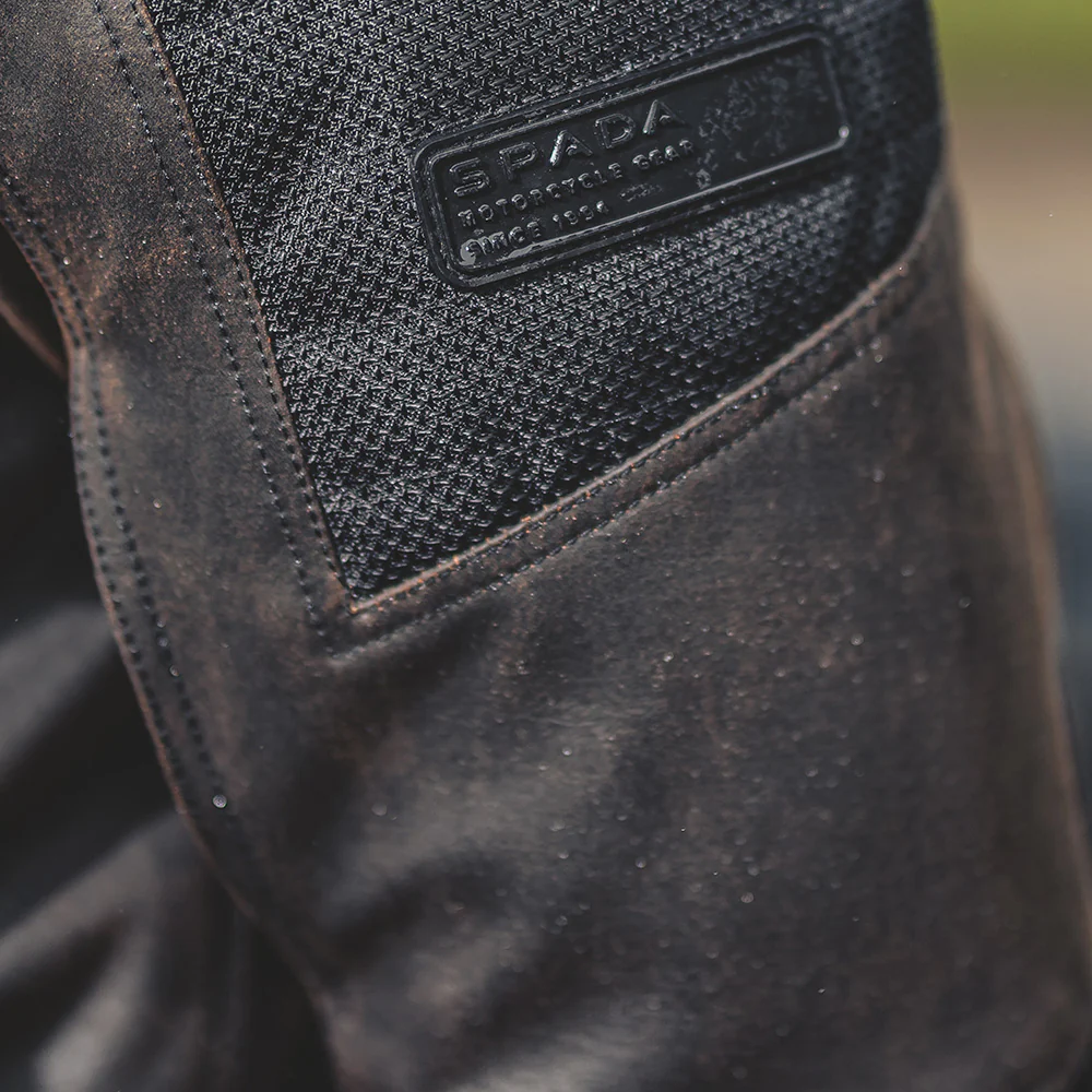 Crossguard Walnut Brown Waterproof Motorcycle Jacket - Image 21