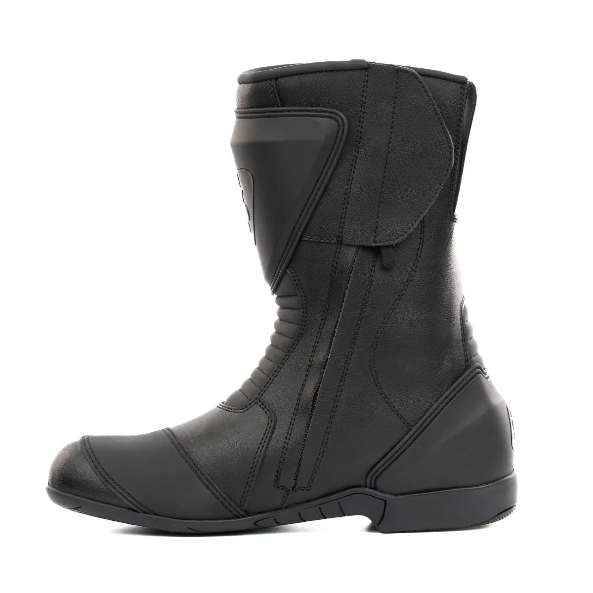 Cyclone Waterproof Black Motorcycle Boots - Image 3