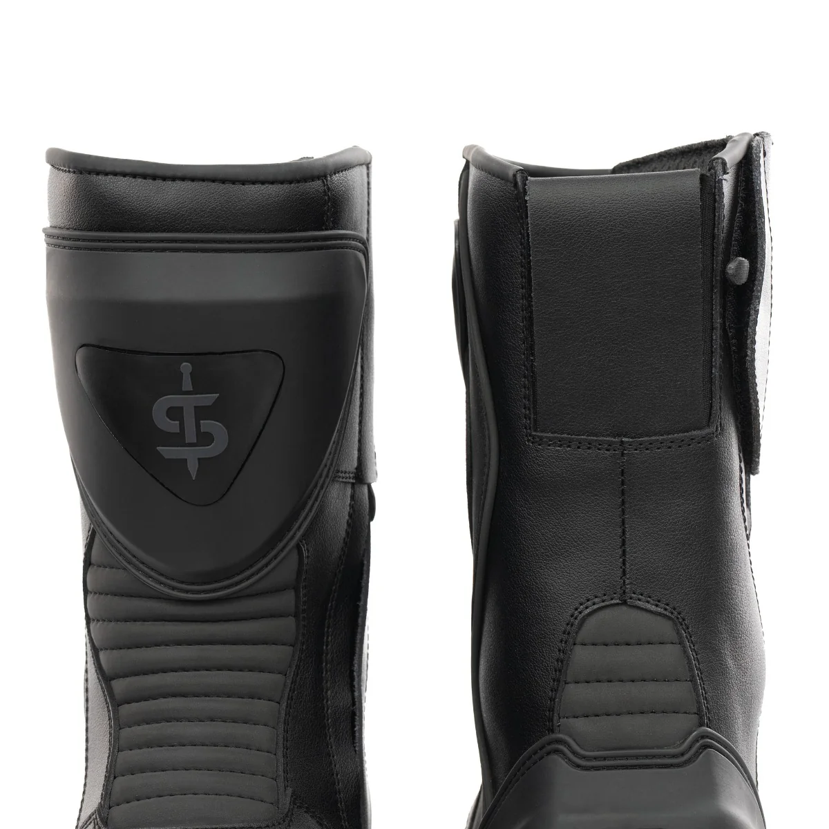 Cyclone Waterproof Black Motorcycle Boots - Image 4