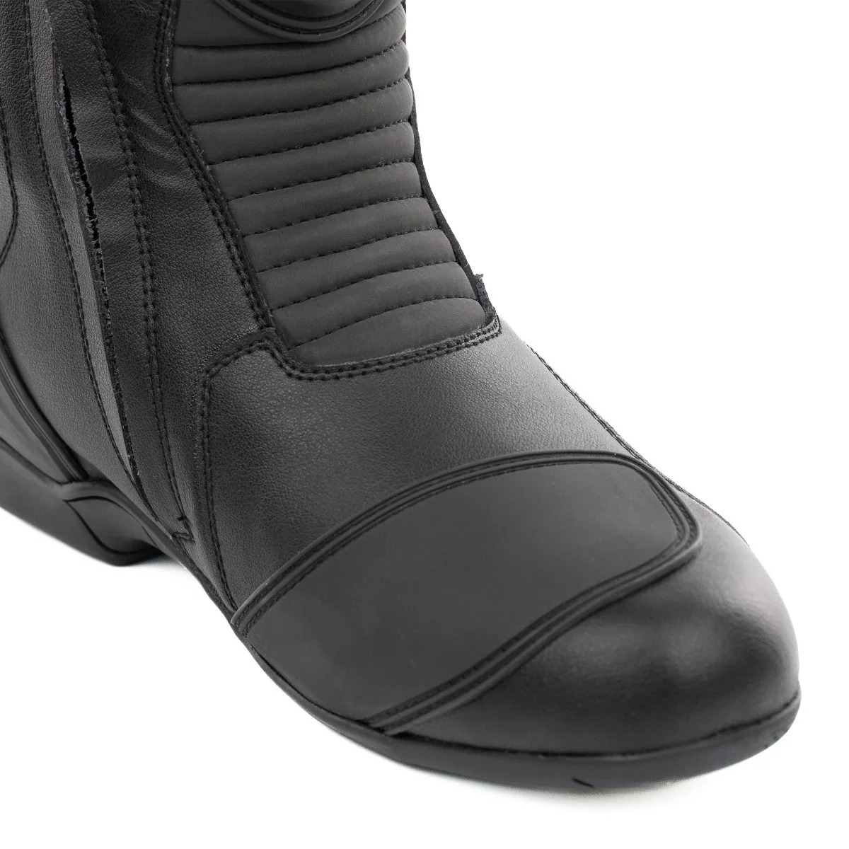 Cyclone Waterproof Black Motorcycle Boots - Image 5