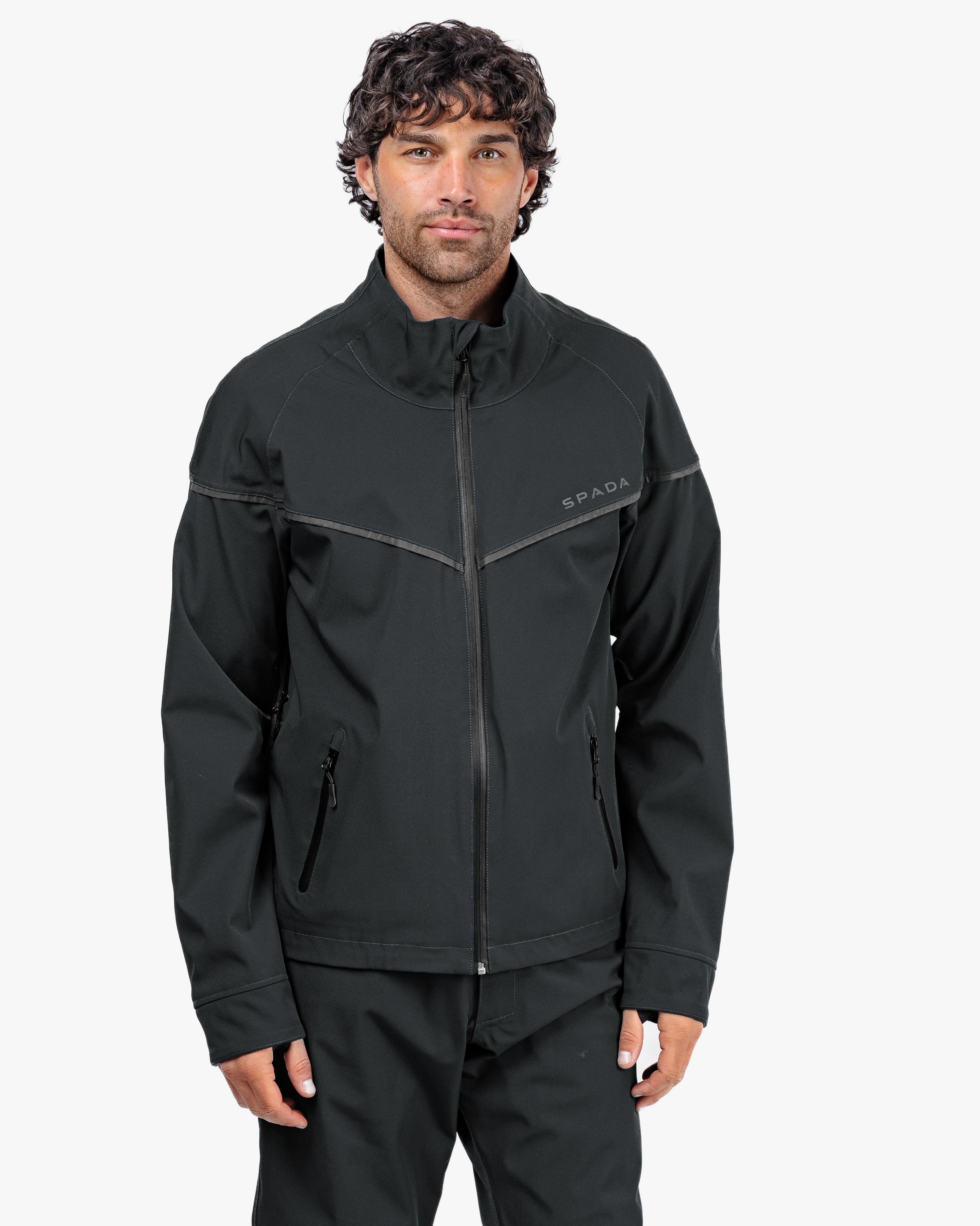 Dash Mens Unexplored Grey Motorcycle Jacket - Image 5