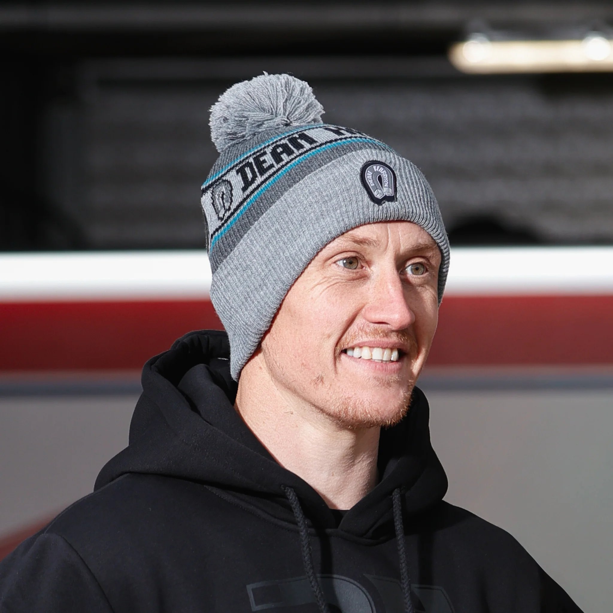 Dean Harrison Grey Marl Beanie Hat - Image 4