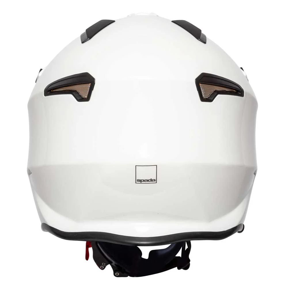Rock 06 White Open Face Motorbike Helmet - Image 4