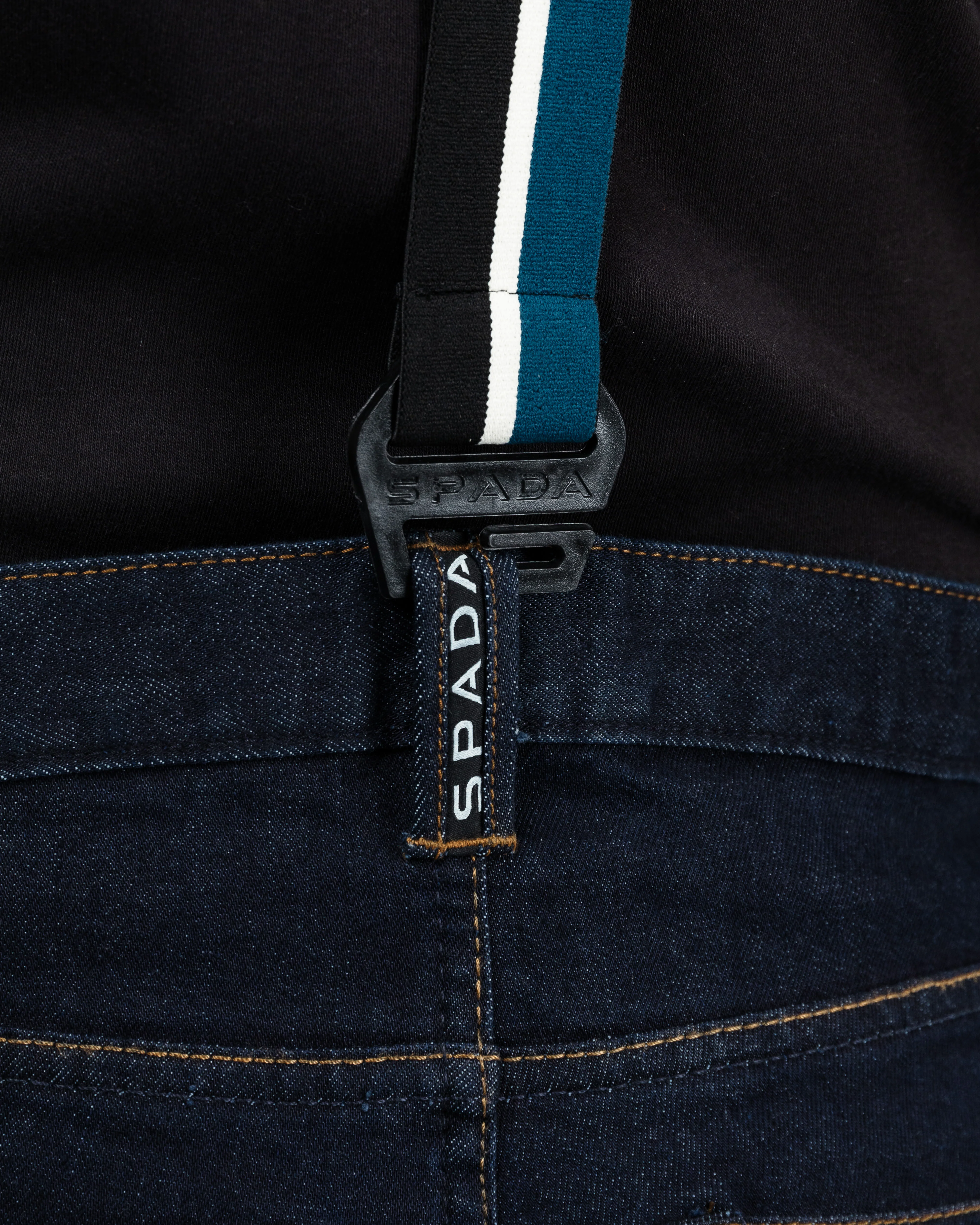 Kaiken Signature Blue Stripe Braces - Image 7