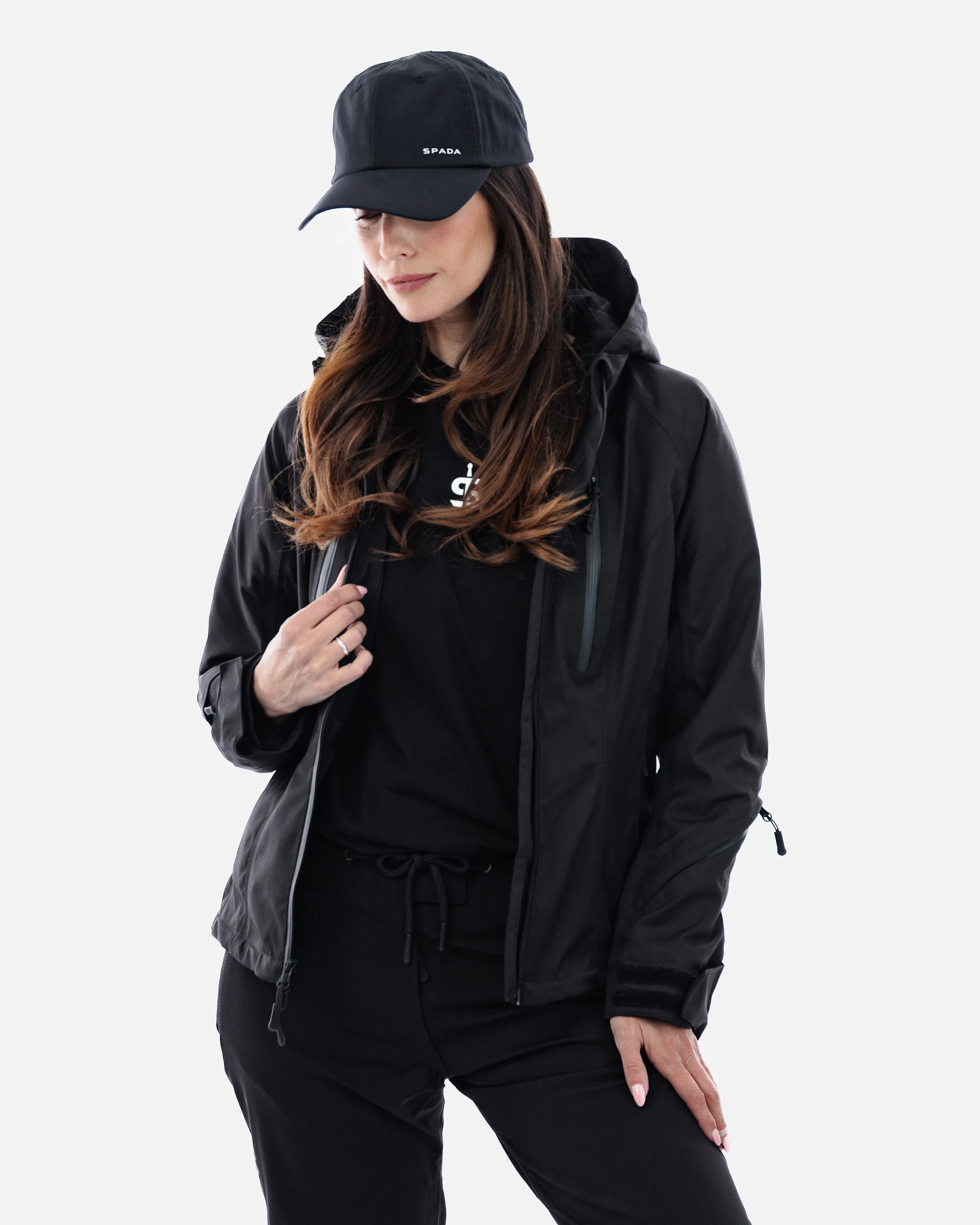 Lula Black Ladies Motorcycle Jacket - Image 8