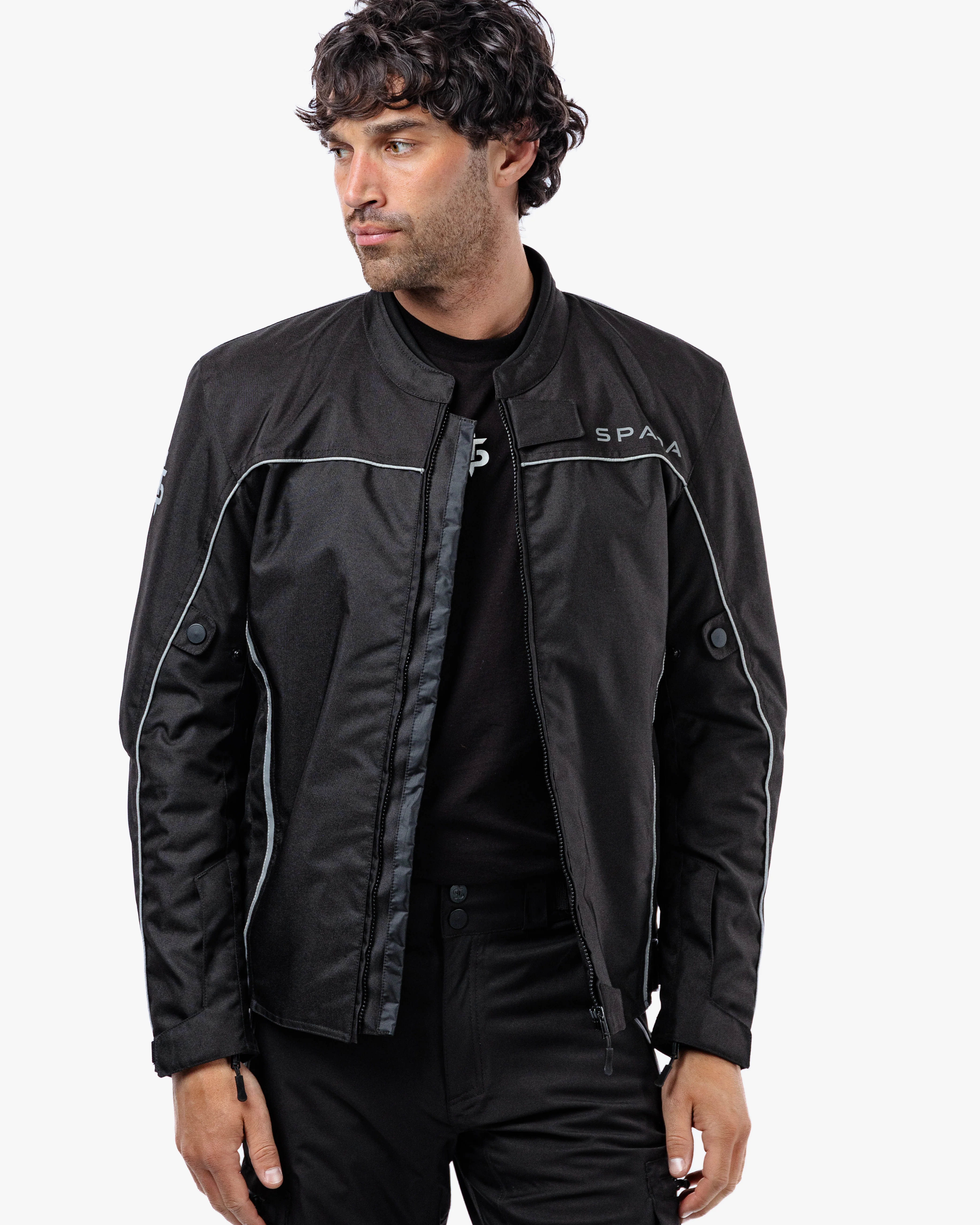 Pace Rev.2 Black Motorcycle Jacket - Image 3