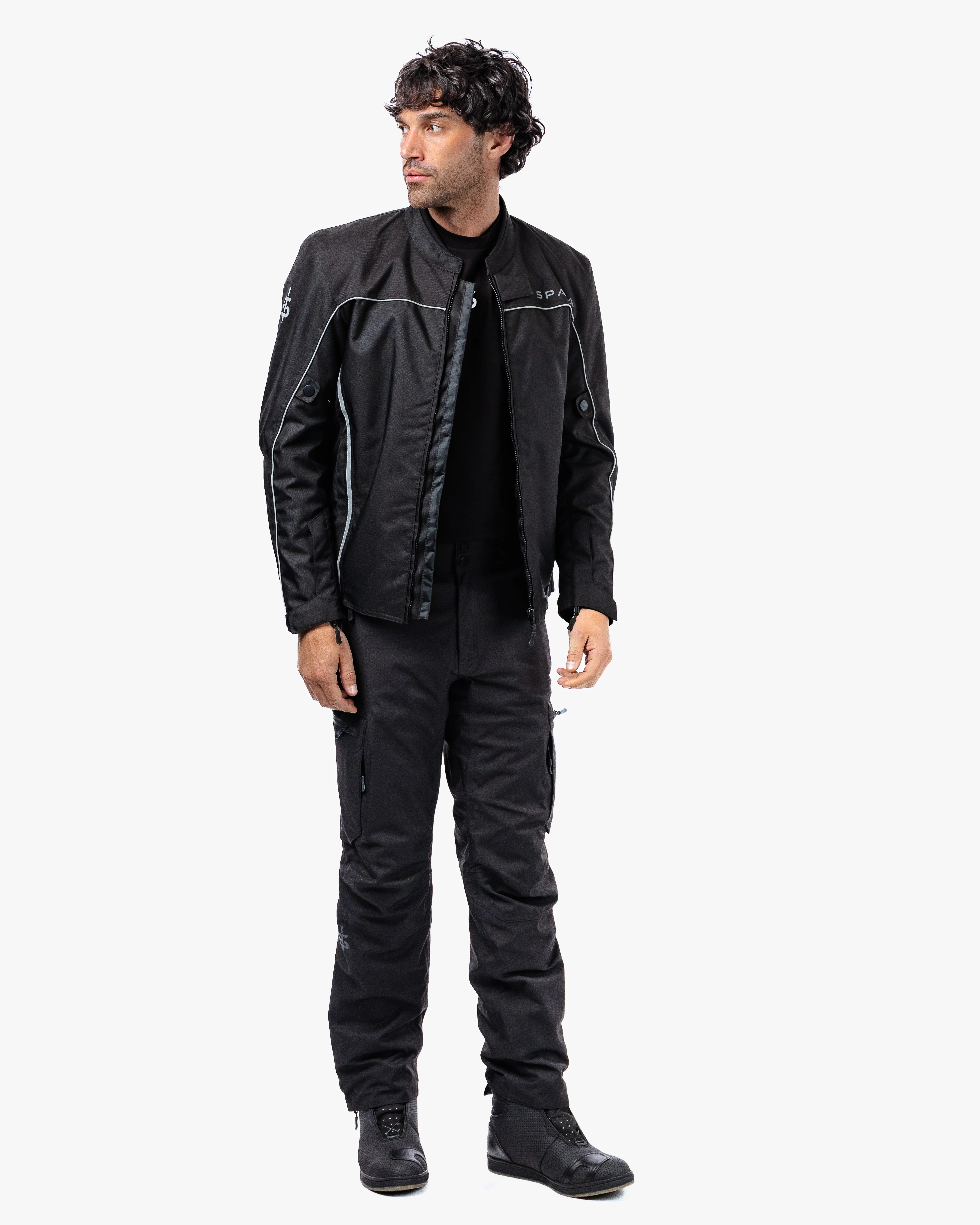 Pace Rev.2 Black Motorcycle Jacket - Image 6