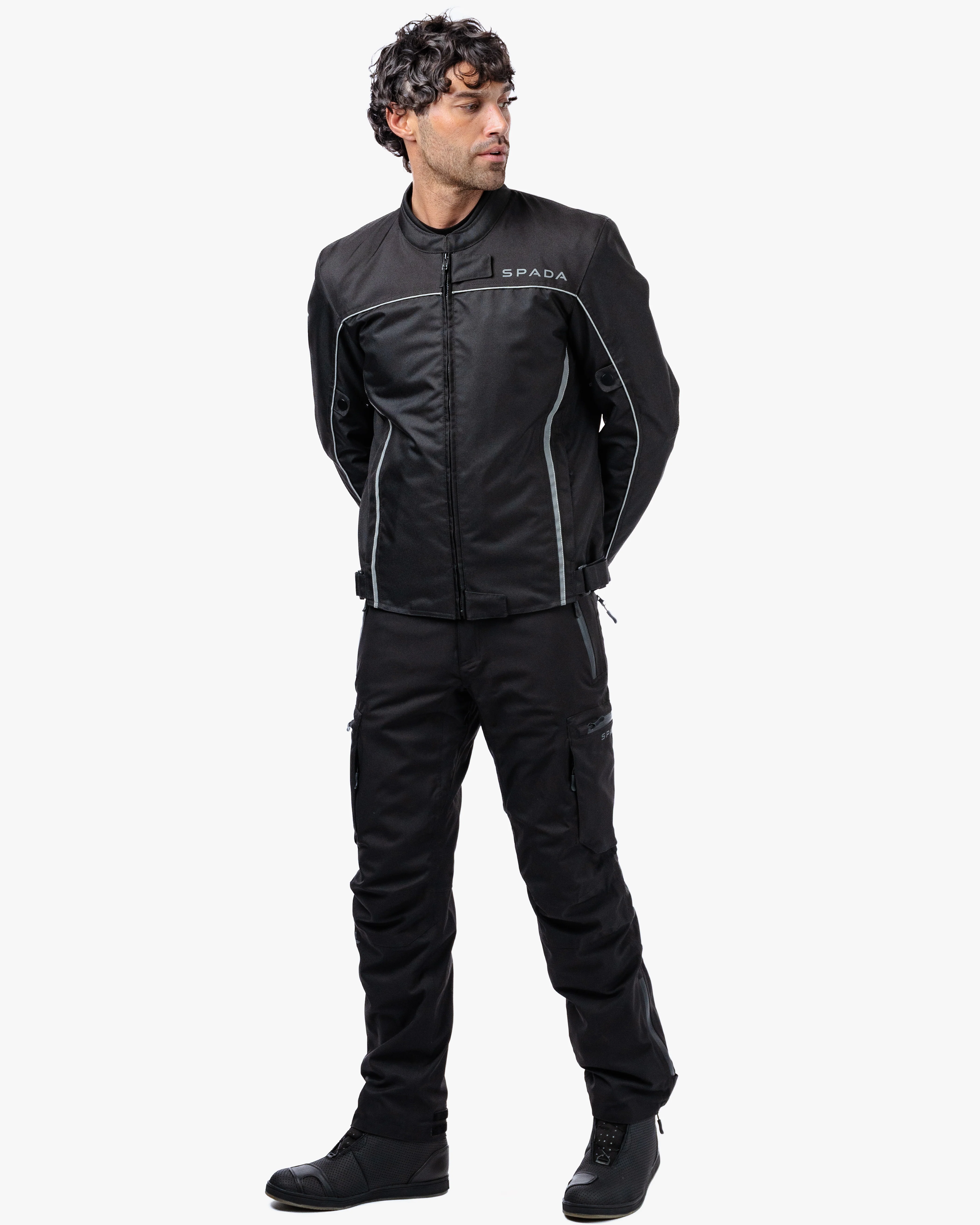 Pace Rev.2 Black Motorcycle Jacket - Image 7