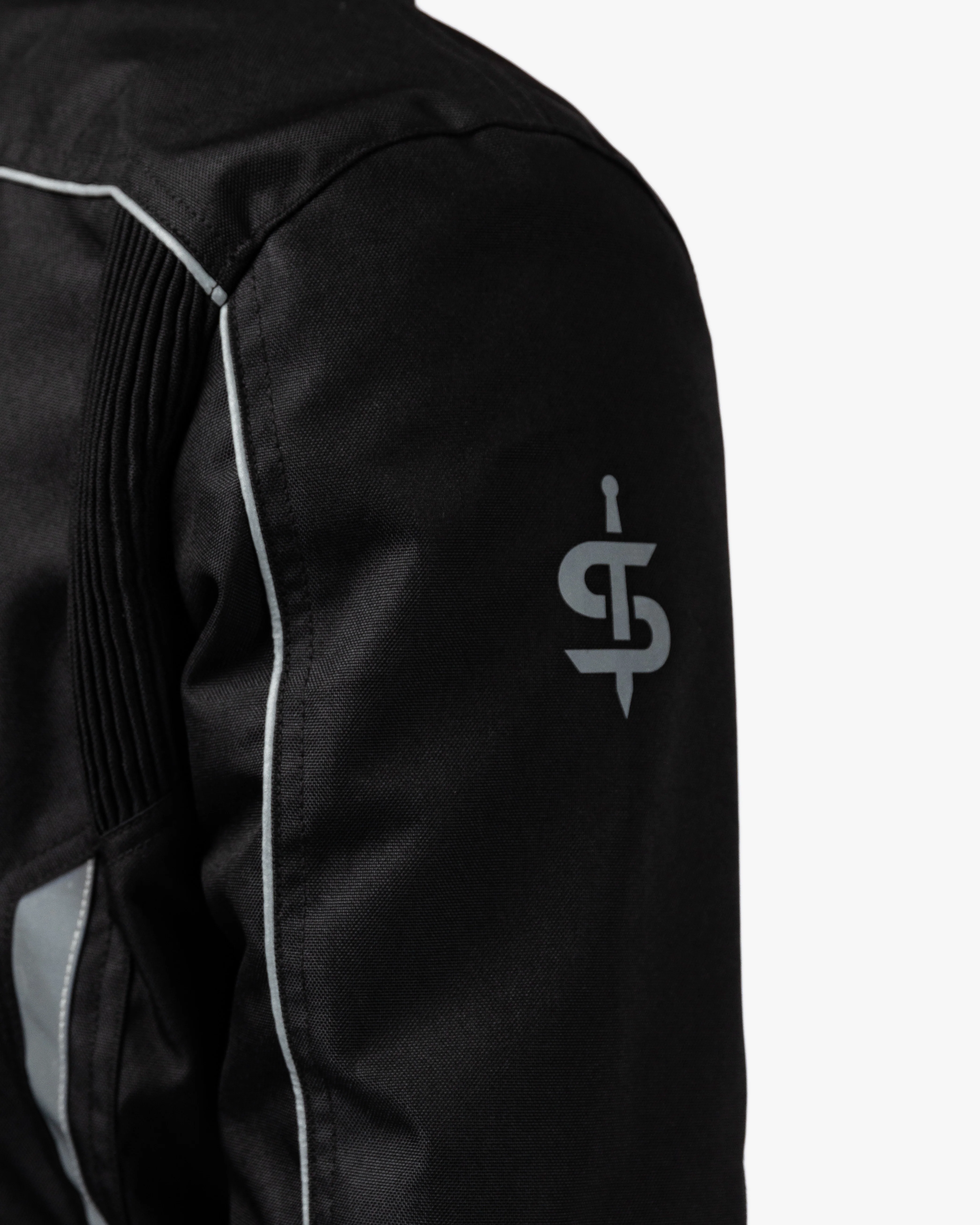 Pace Rev.2 Black Motorcycle Jacket - Image 9