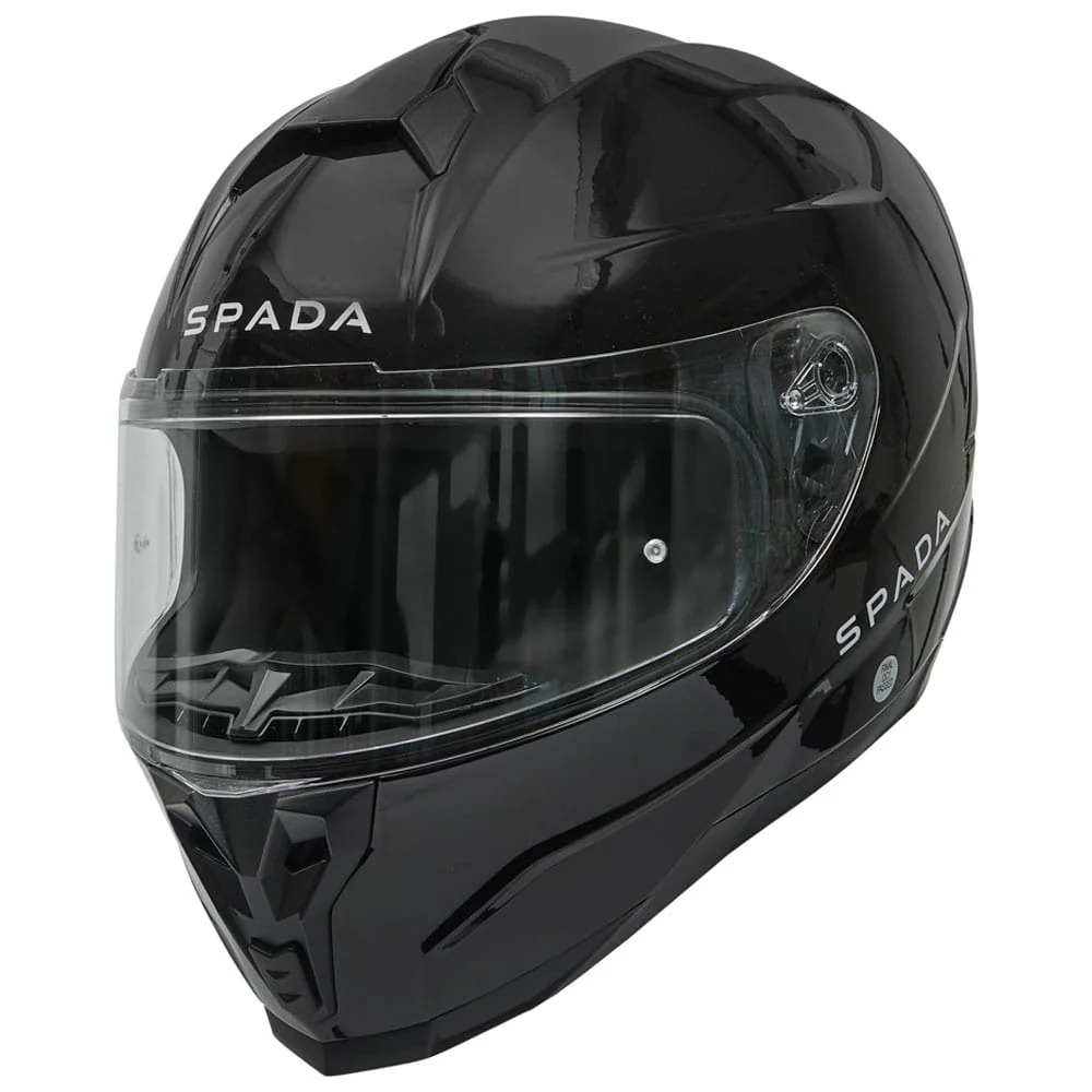 Raiden 2 Black Full Face Motorbike Helmet