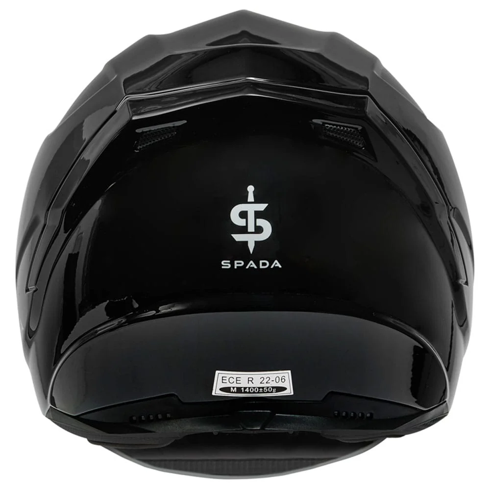 Raiden 2 Black Full Face Motorbike Helmet - Image 3