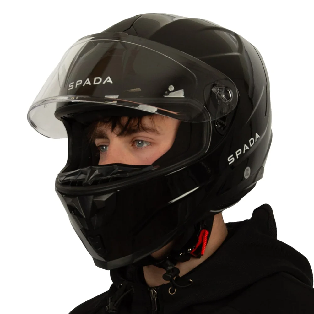 Raiden 2 Black Full Face Motorbike Helmet - Image 6