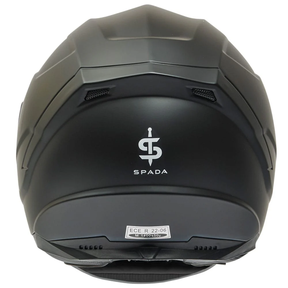 Raiden 2 Matt Black Full Face Motorbike Helmet - Image 3
