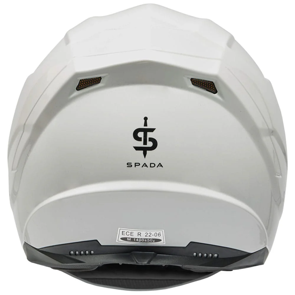Raiden 2 White Full Face Motorbike Helmet - Image 3