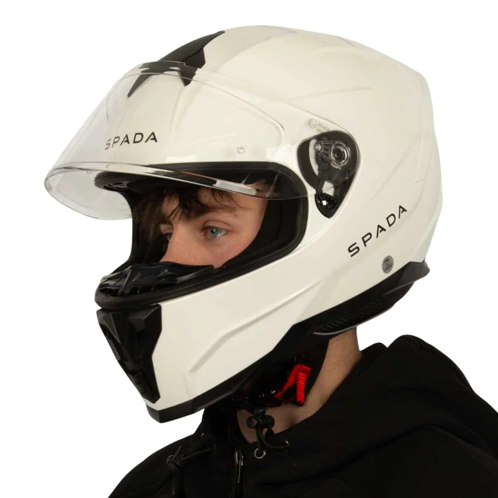 Raiden 2 White Full Face Motorbike Helmet - Image 6