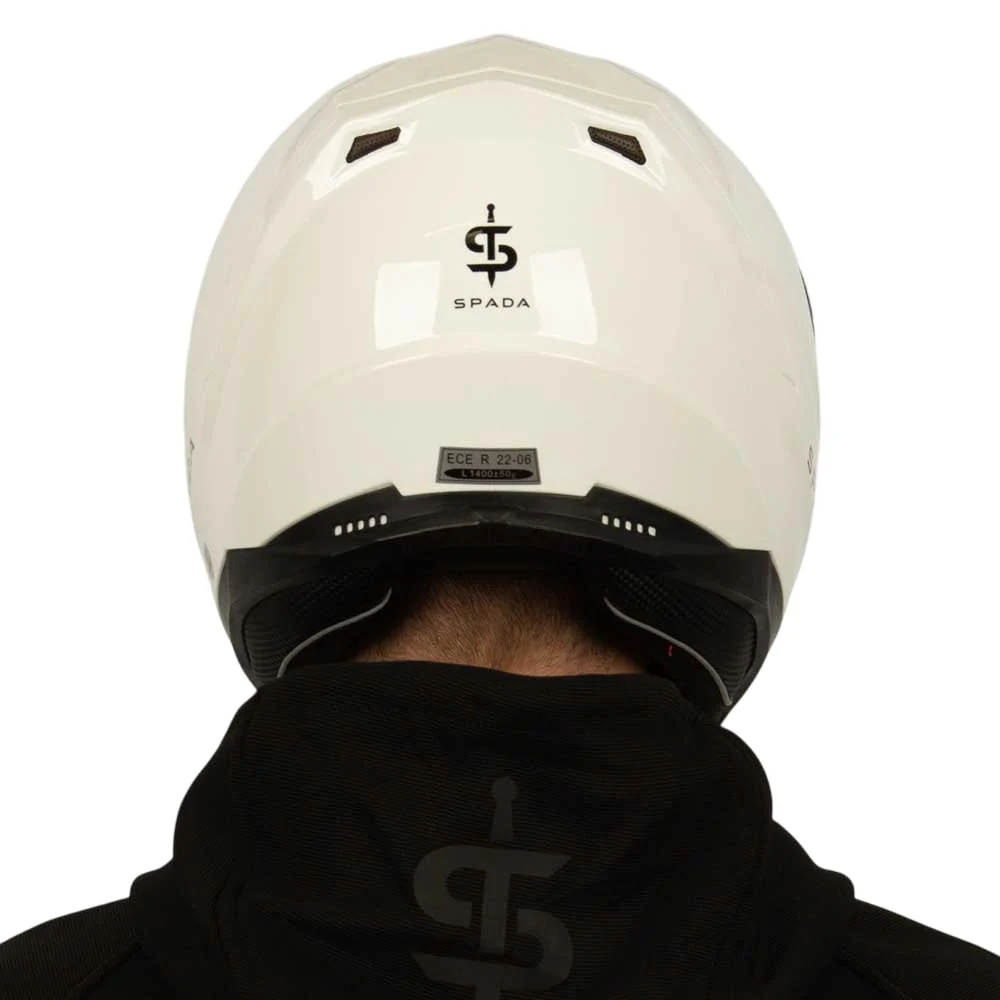 Raiden 2 White Full Face Motorbike Helmet - Image 7